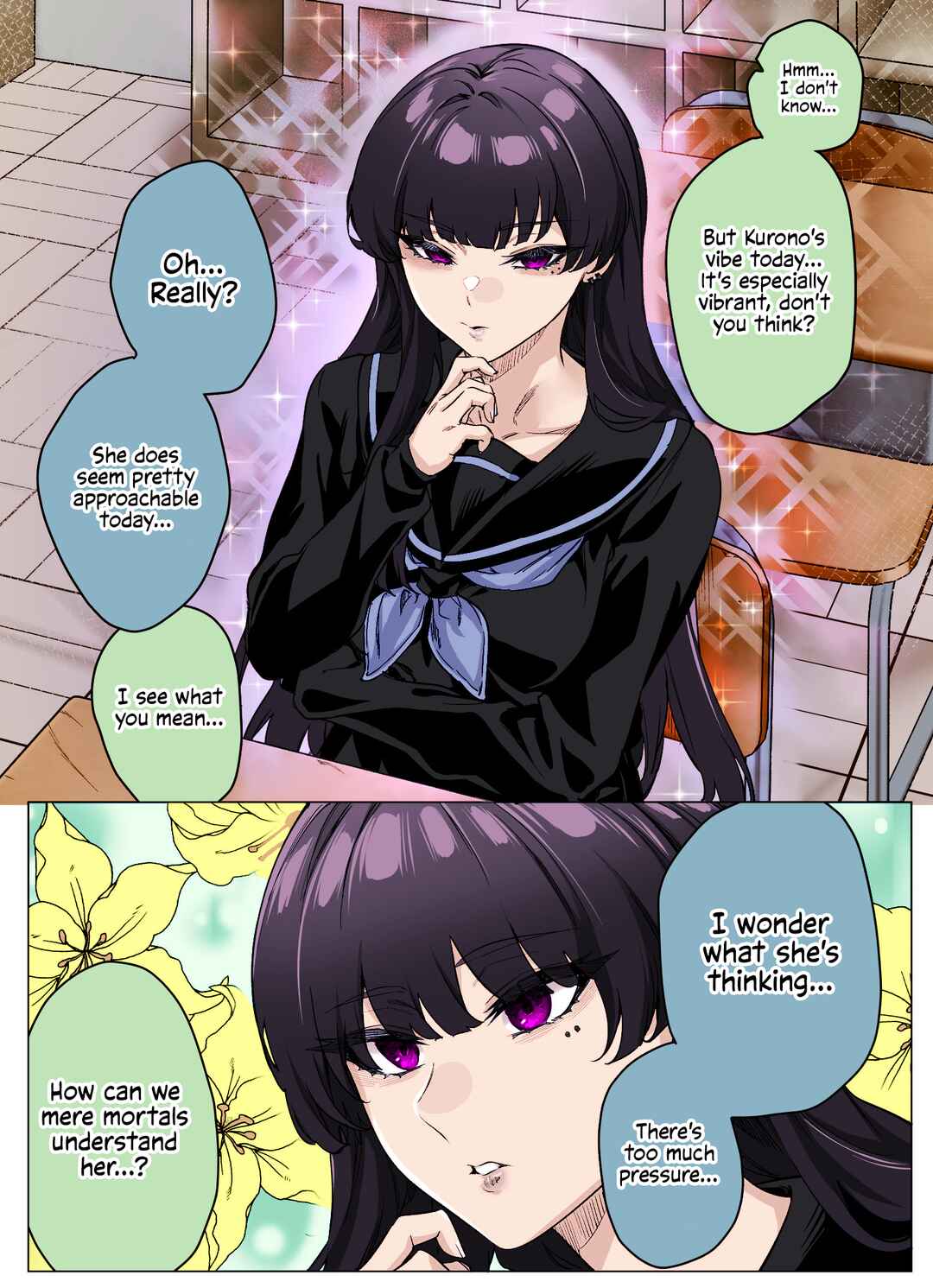 Page 1 Chapter 53 I Thought She Was a Yandere, but Apparently Shes Even Worse (Fan Colored)