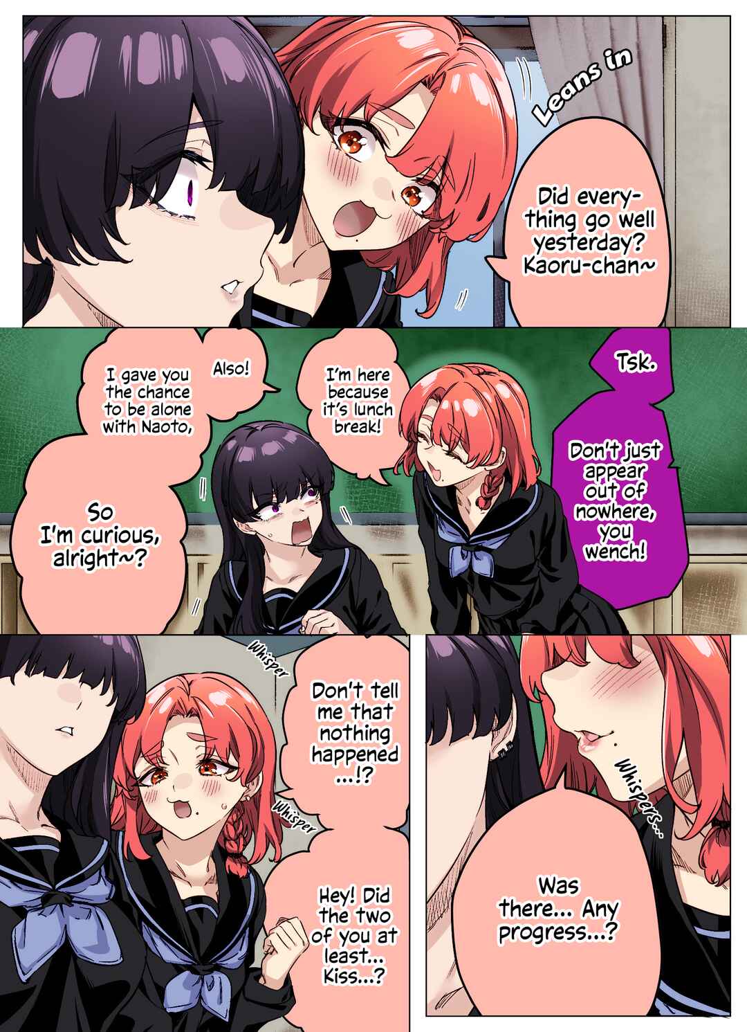 Page 3 Chapter 53 I Thought She Was a Yandere, but Apparently Shes Even Worse (Fan Colored)