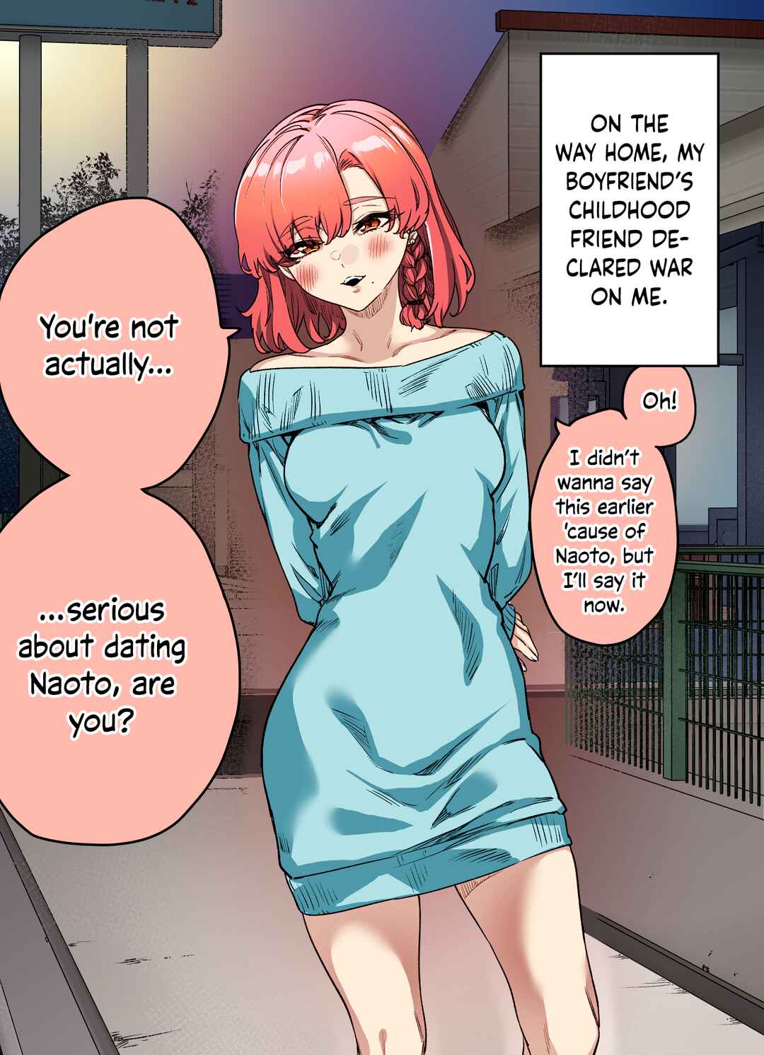 Page 1 Chapter 34 I Thought She Was a Yandere, but Apparently Shes Even Worse (Fan Colored)