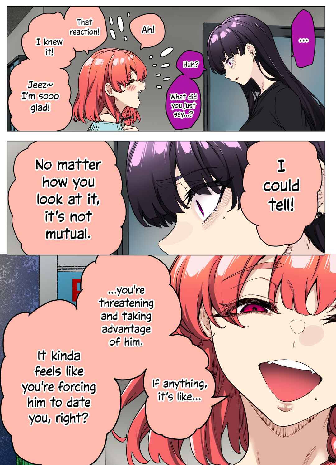 Page 2 Chapter 34 I Thought She Was a Yandere, but Apparently Shes Even Worse (Fan Colored)