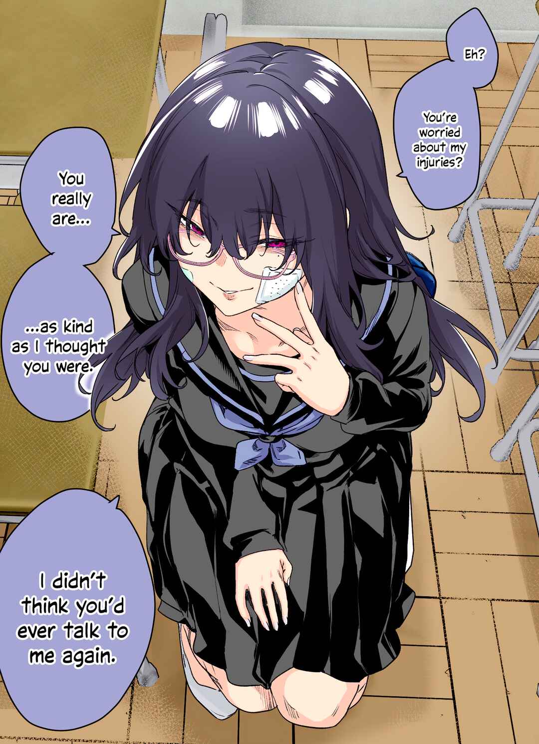 Page 1 Chapter 2 I Thought She Was a Yandere, but Apparently Shes Even Worse (Fan Colored)