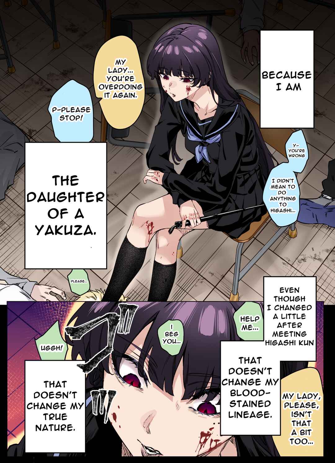 Page 2 Chapter 55 I Thought She Was a Yandere, but Apparently Shes Even Worse (Fan Colored)