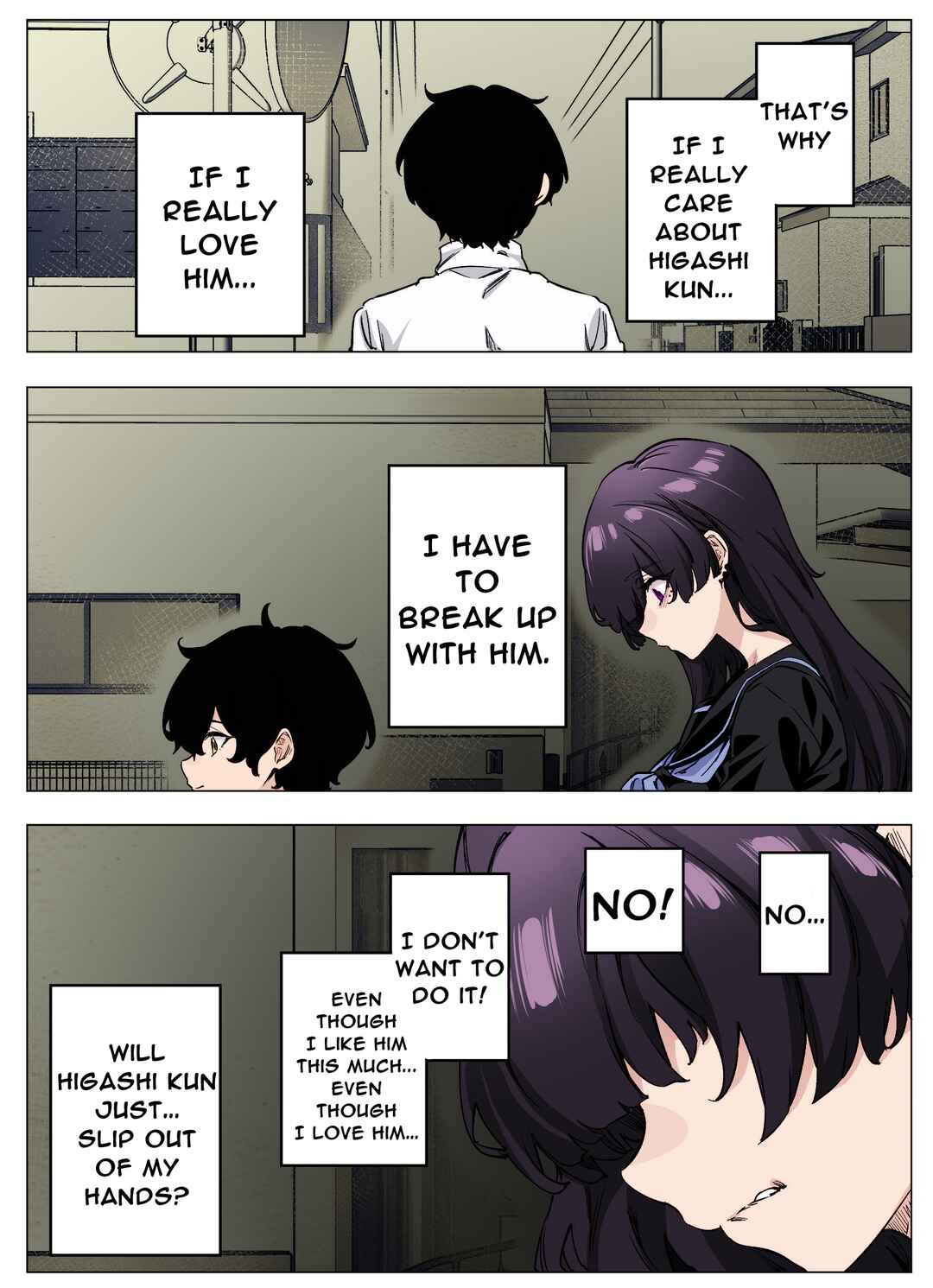 Page 3 Chapter 55 I Thought She Was a Yandere, but Apparently Shes Even Worse (Fan Colored)