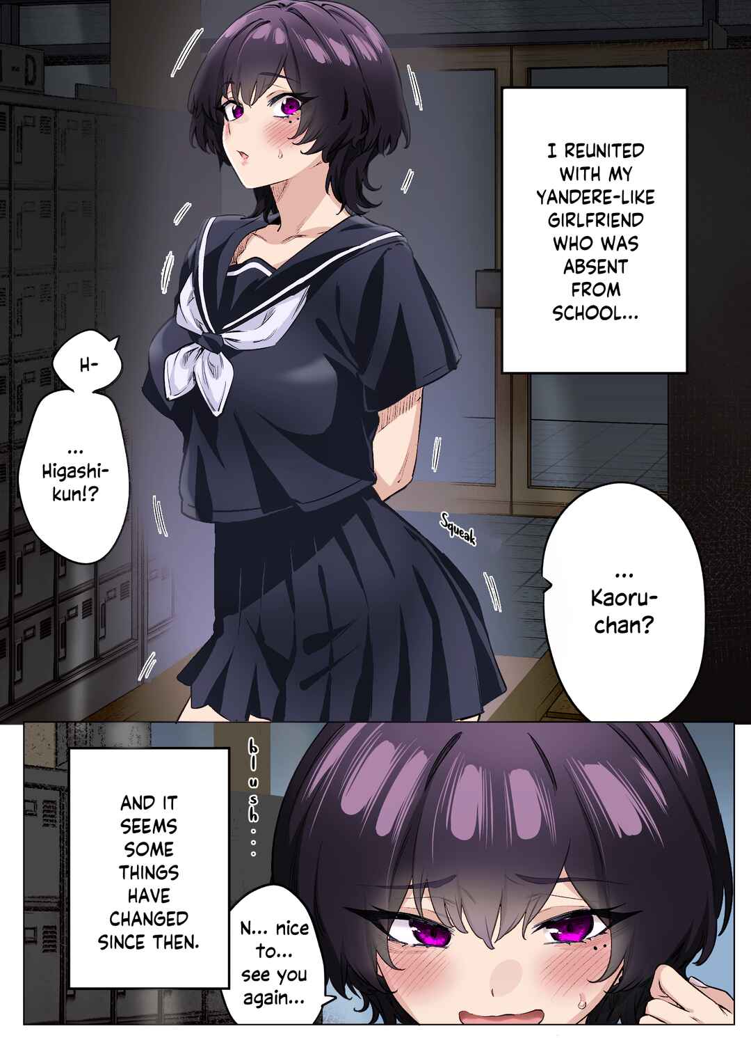 Page 1 Chapter 66 I Thought She Was a Yandere, but Apparently Shes Even Worse (Fan Colored)