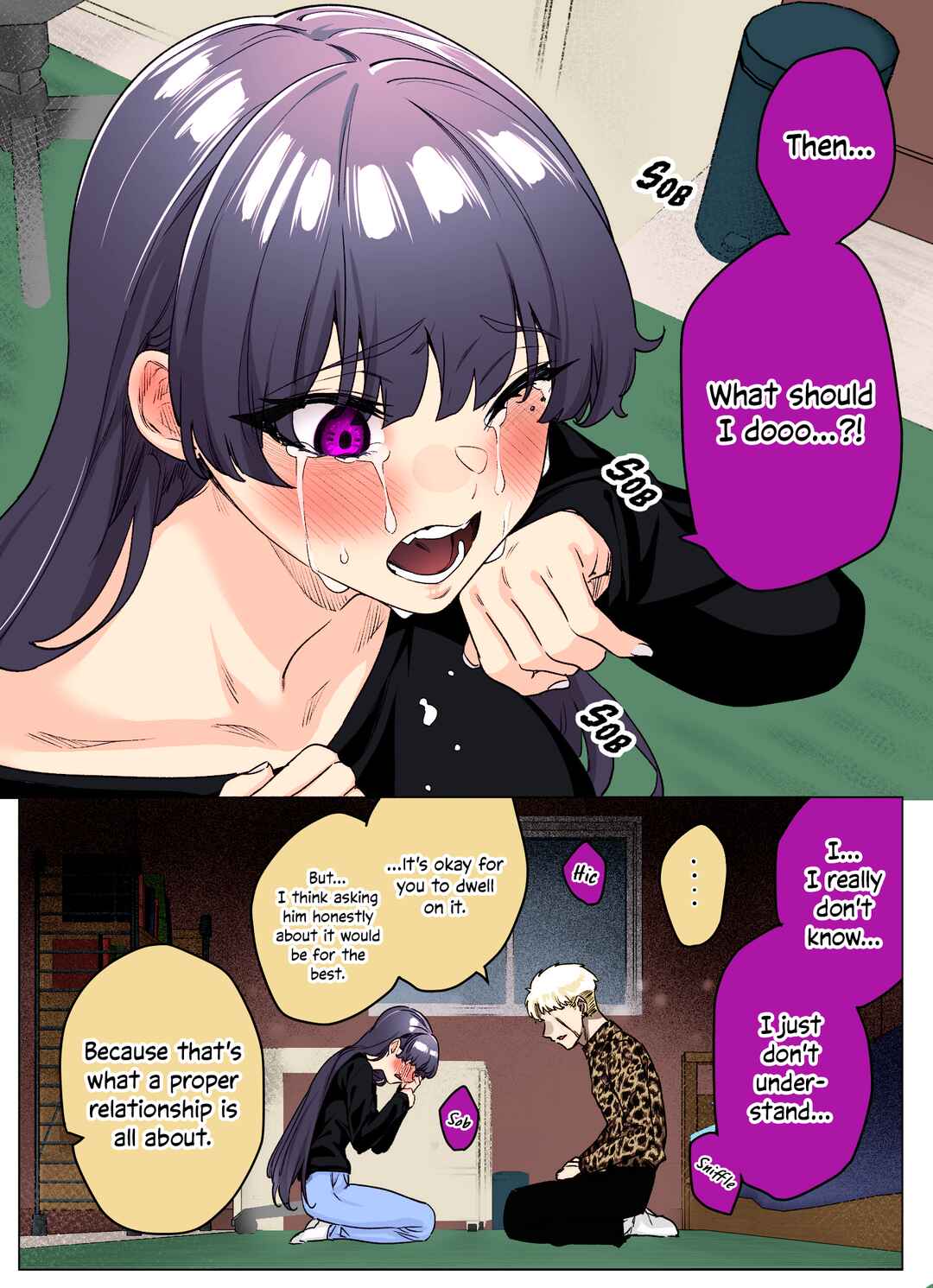 Page 2 Chapter 26 I Thought She Was a Yandere, but Apparently Shes Even Worse (Fan Colored)