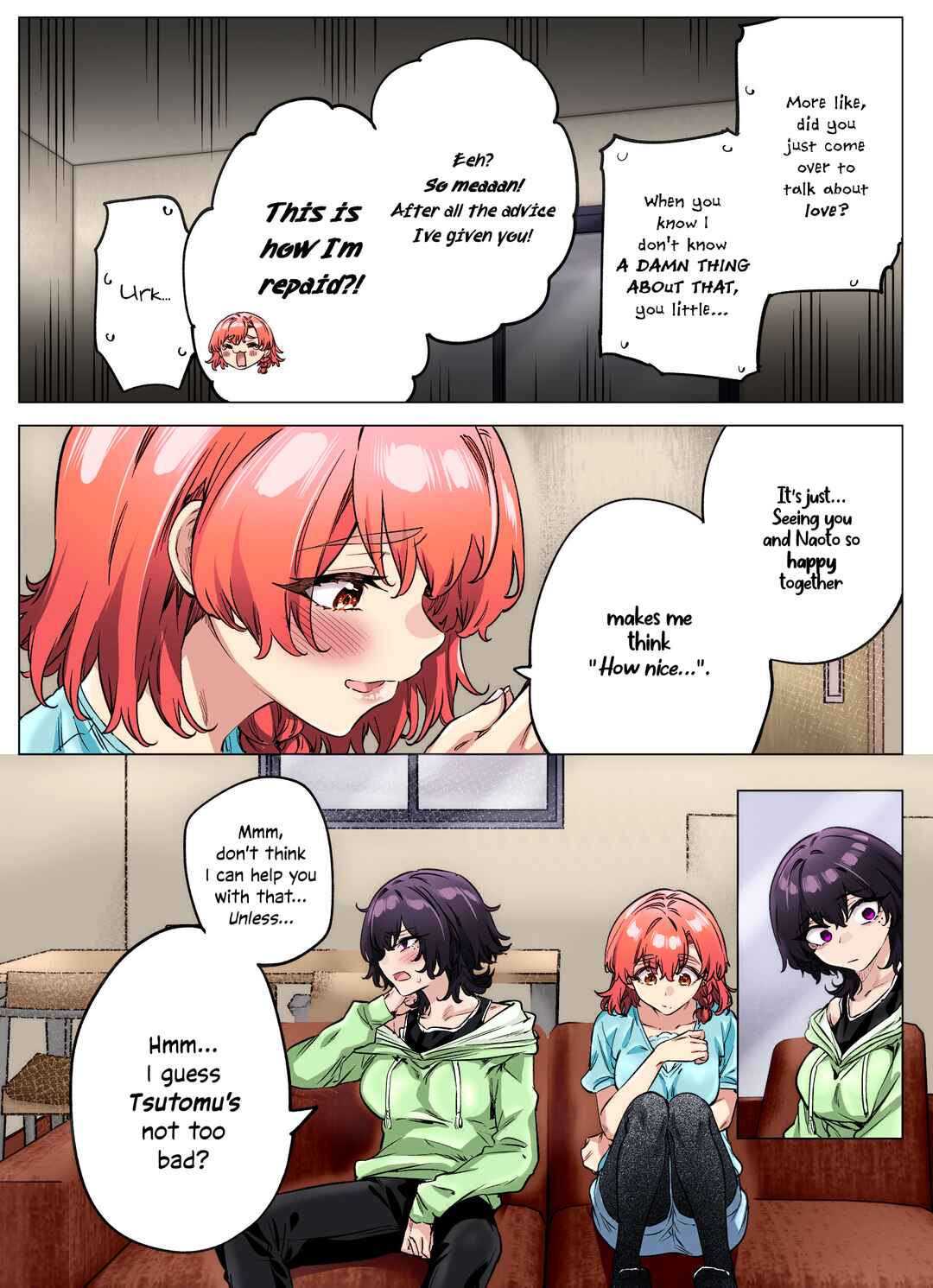 Page 2 Chapter 75 I Thought She Was a Yandere, but Apparently Shes Even Worse (Fan Colored)