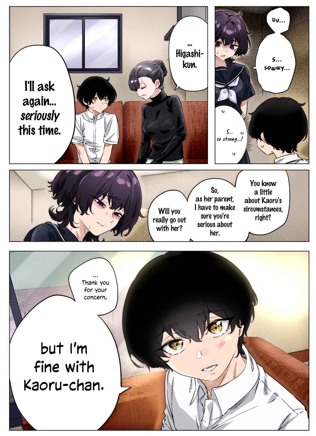 Page 3 Chapter 77 I Thought She Was a Yandere, but Apparently Shes Even Worse (Fan Colored)