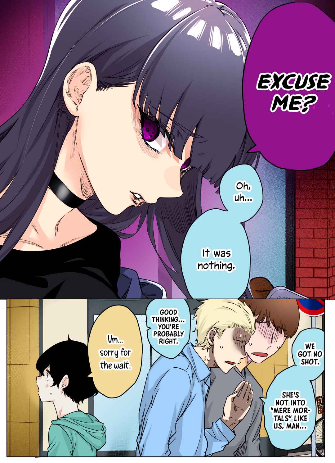 Page 2 Chapter 18 I Thought She Was a Yandere, but Apparently Shes Even Worse (Fan Colored)