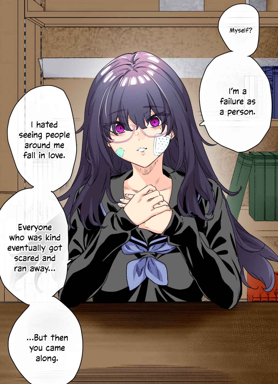 Page 1 Chapter 4 I Thought She Was a Yandere, but Apparently Shes Even Worse (Fan Colored)