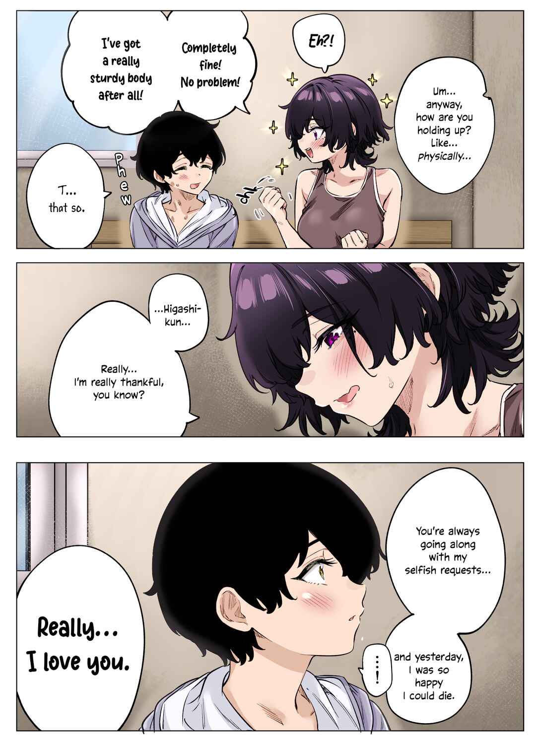 Page 3 Chapter 74 I Thought She Was a Yandere, but Apparently Shes Even Worse (Fan Colored)