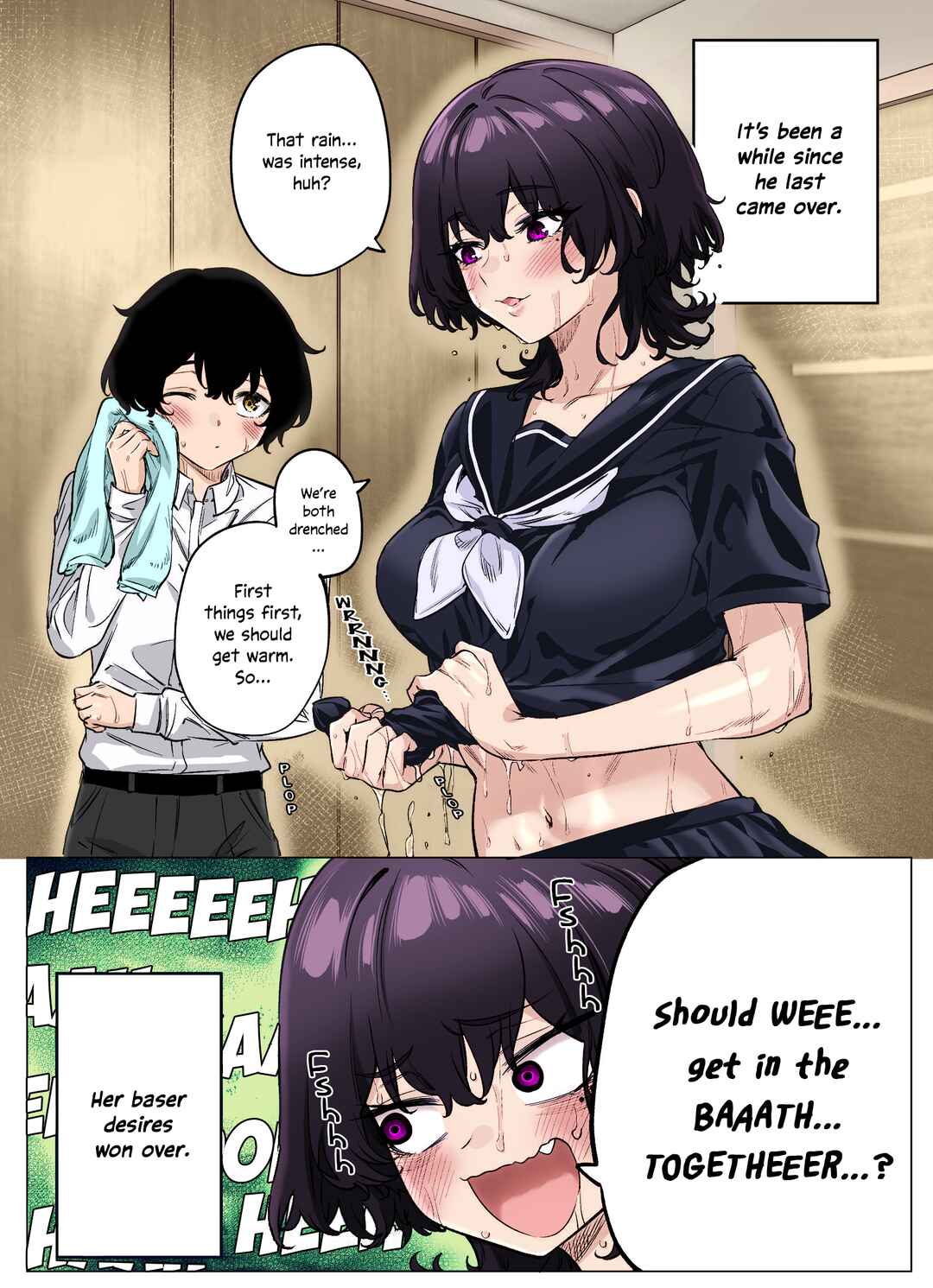 Page 1 Chapter 73 I Thought She Was a Yandere, but Apparently Shes Even Worse (Fan Colored)