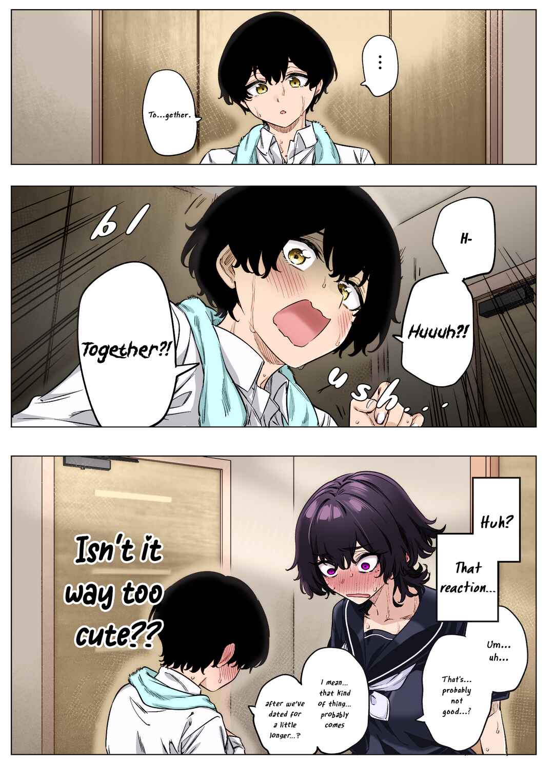 Page 2 Chapter 73 I Thought She Was a Yandere, but Apparently Shes Even Worse (Fan Colored)