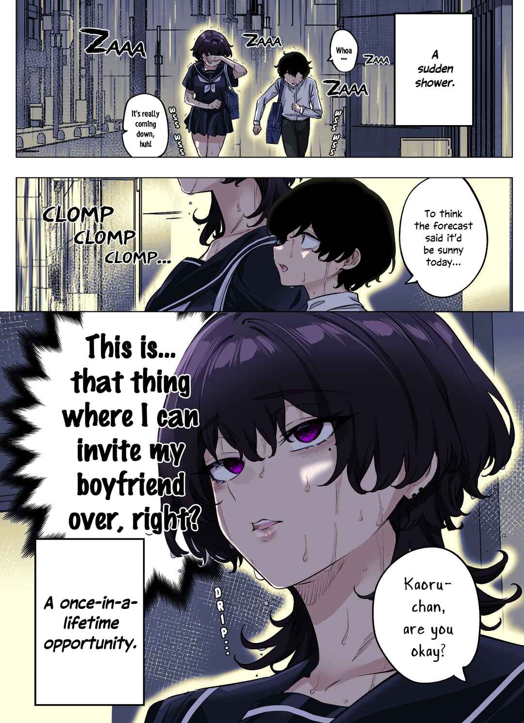 Page 1 Chapter 72 I Thought She Was a Yandere, but Apparently Shes Even Worse (Fan Colored)