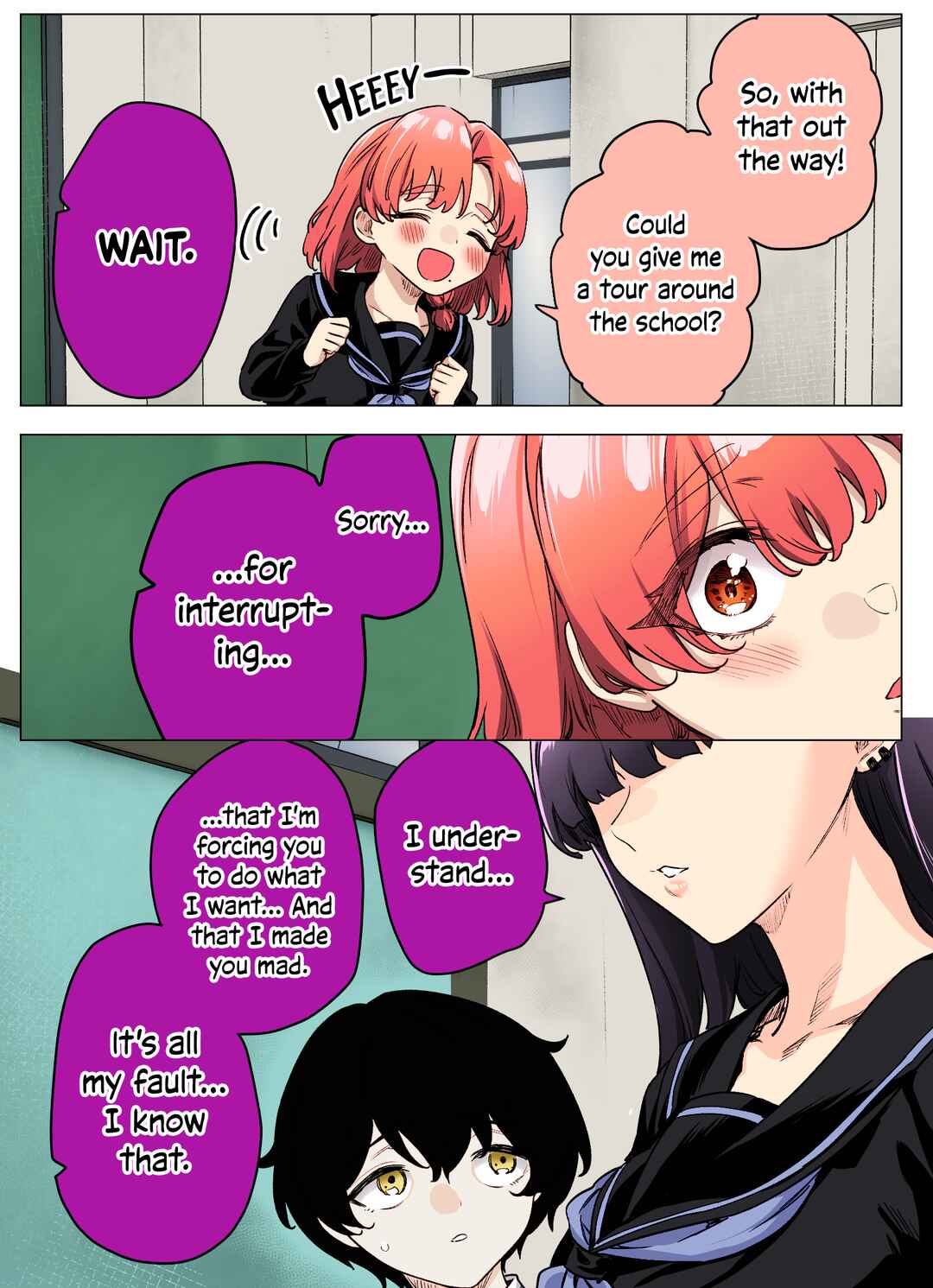 Page 2 Chapter 38 I Thought She Was a Yandere, but Apparently Shes Even Worse (Fan Colored)