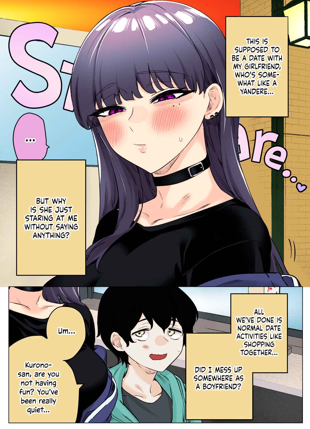 Page 1 Chapter 19 I Thought She Was a Yandere, but Apparently Shes Even Worse (Fan Colored)