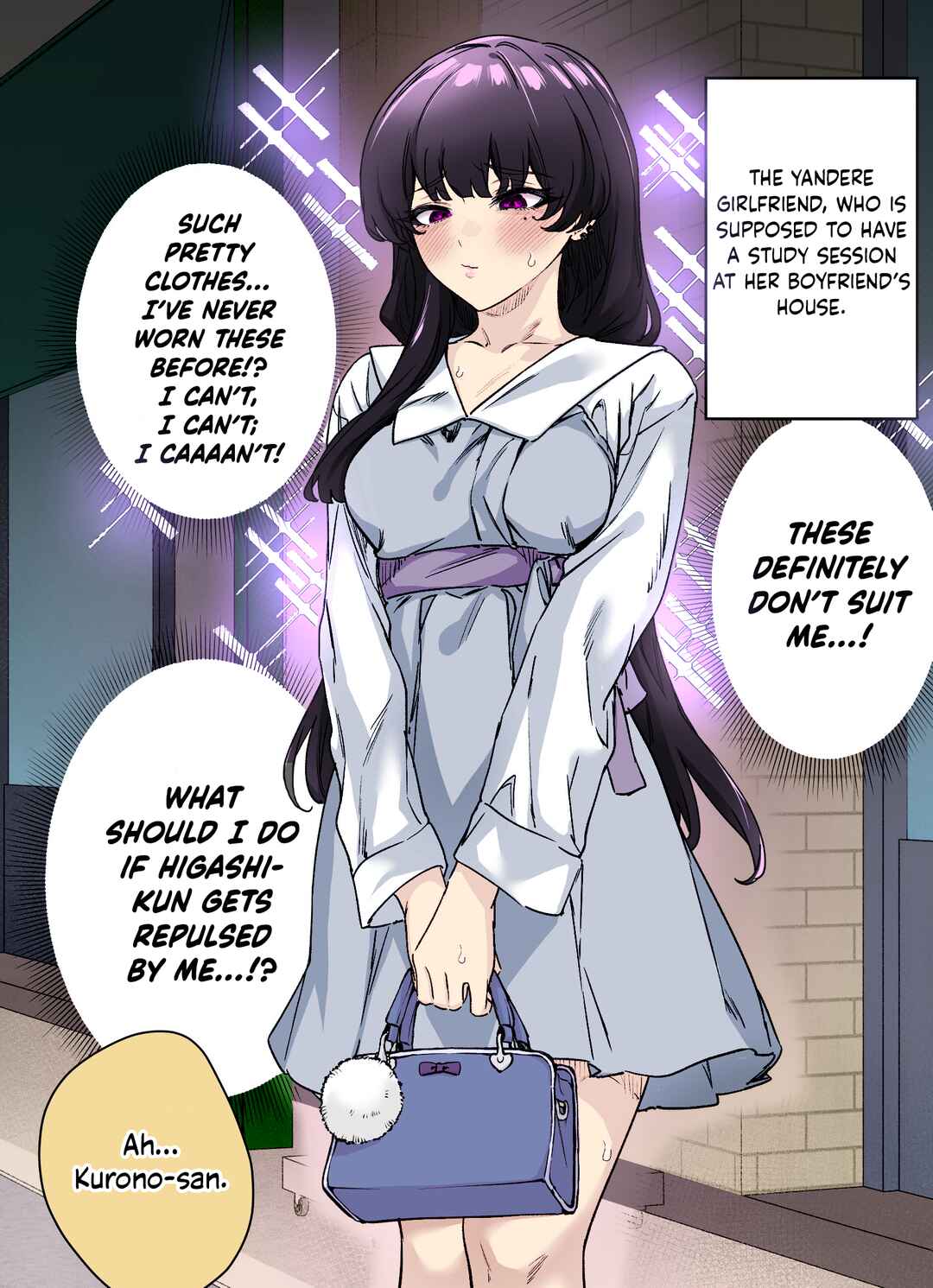 Page 1 Chapter 48 I Thought She Was a Yandere, but Apparently Shes Even Worse (Fan Colored)