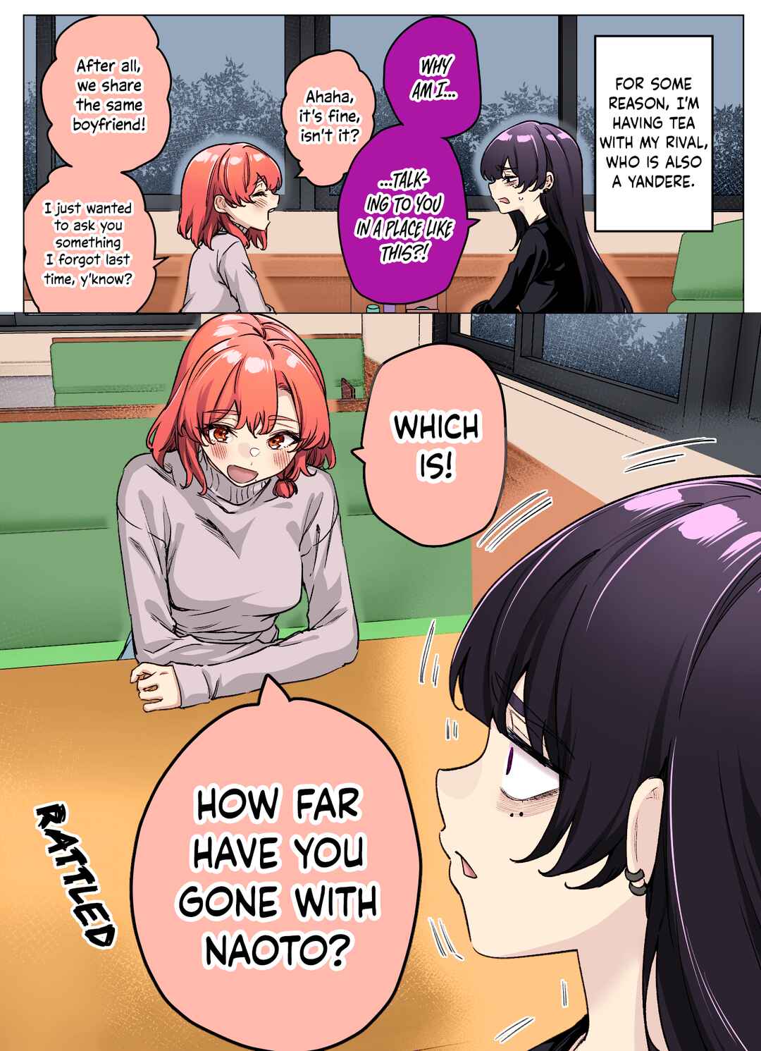 Page 1 Chapter 41 I Thought She Was a Yandere, but Apparently Shes Even Worse (Fan Colored)