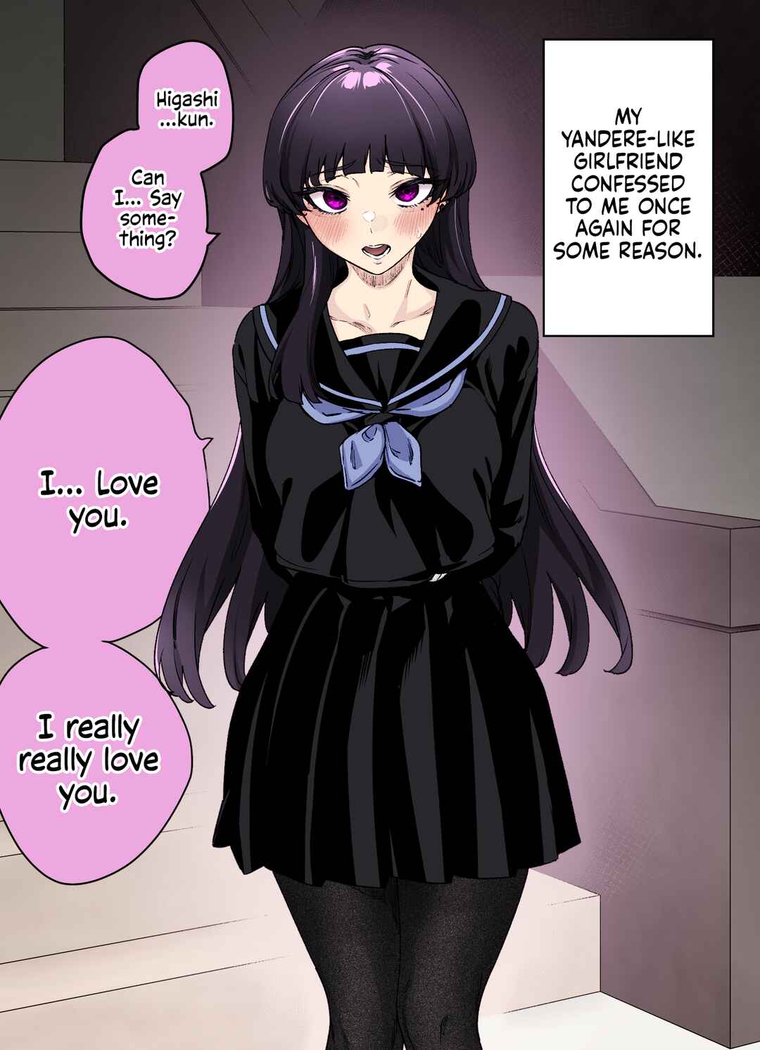 Page 1 Chapter 43 I Thought She Was a Yandere, but Apparently Shes Even Worse (Fan Colored)