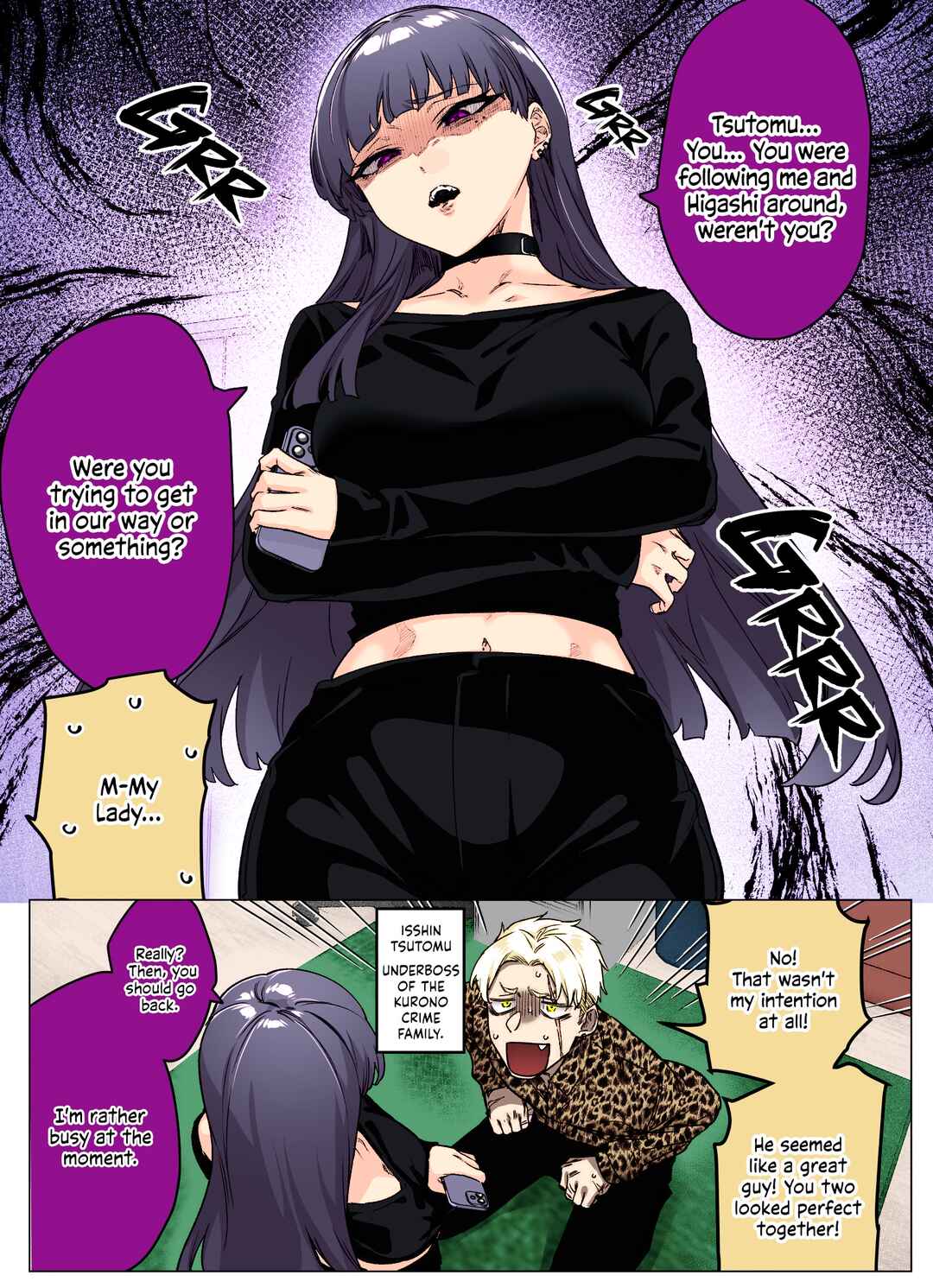 Page 1 Chapter 21 I Thought She Was a Yandere, but Apparently Shes Even Worse (Fan Colored)