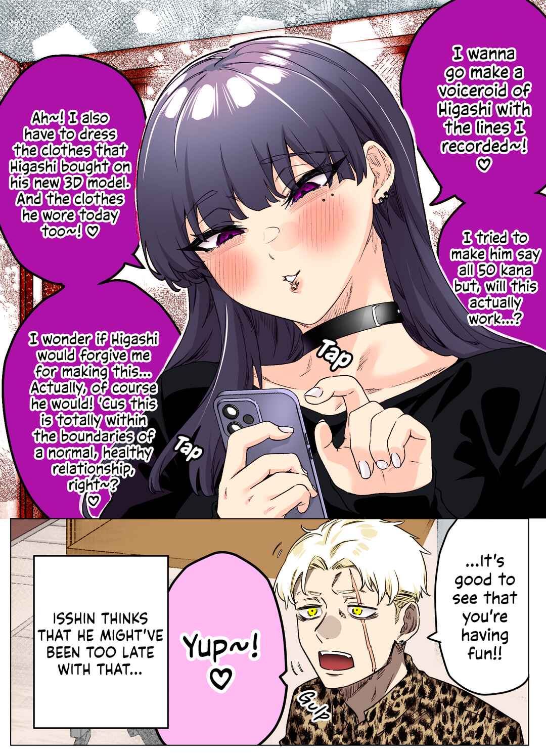Page 2 Chapter 21 I Thought She Was a Yandere, but Apparently Shes Even Worse (Fan Colored)