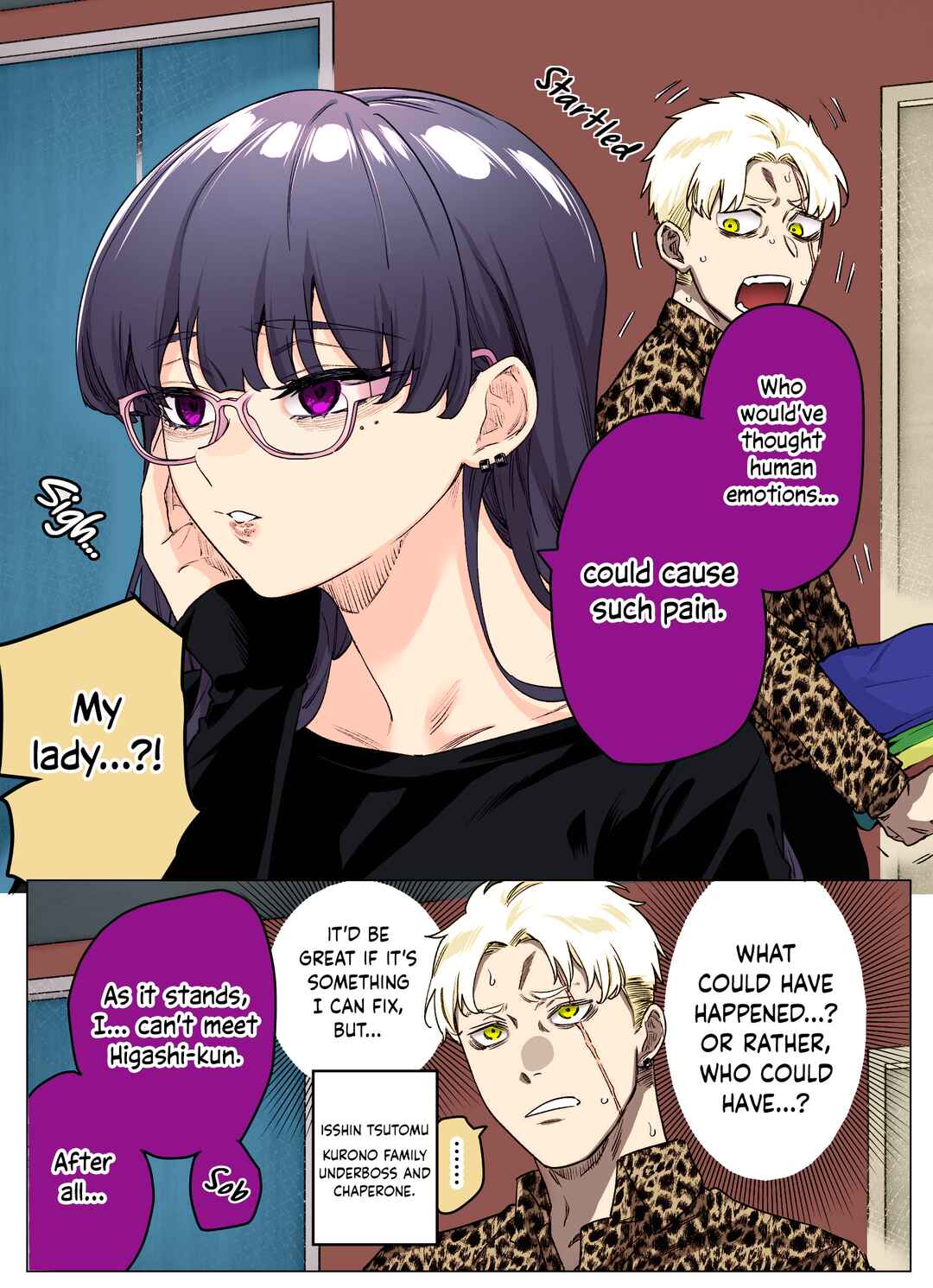 Page 1 Chapter 28 I Thought She Was a Yandere, but Apparently Shes Even Worse (Fan Colored)
