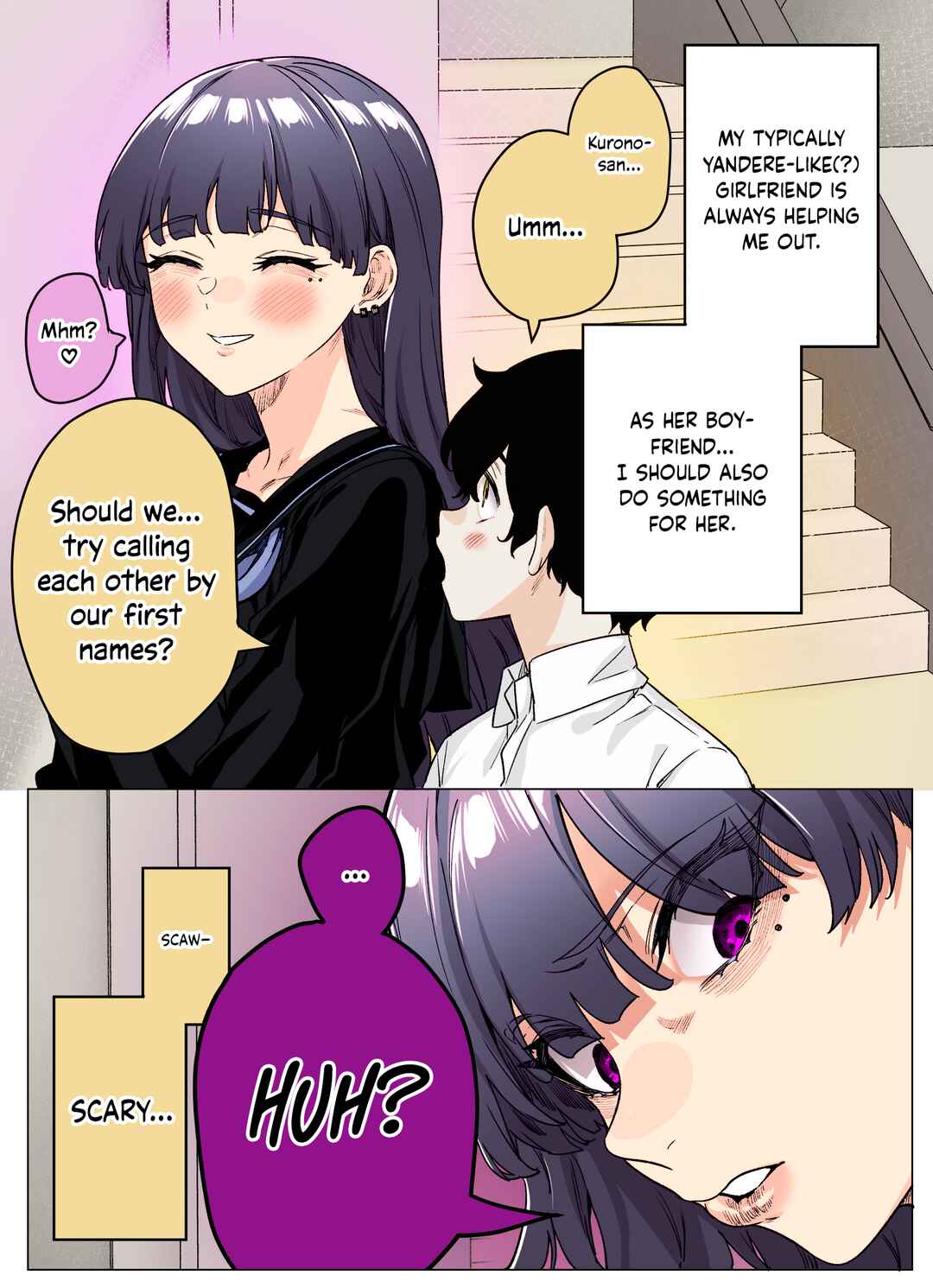 Page 1 Chapter 31 I Thought She Was a Yandere, but Apparently Shes Even Worse (Fan Colored)