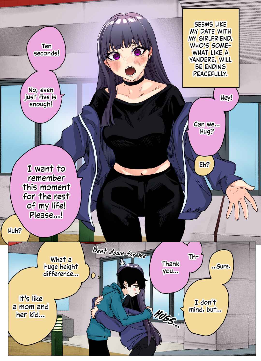 Page 1 Chapter 20 I Thought She Was a Yandere, but Apparently Shes Even Worse (Fan Colored)