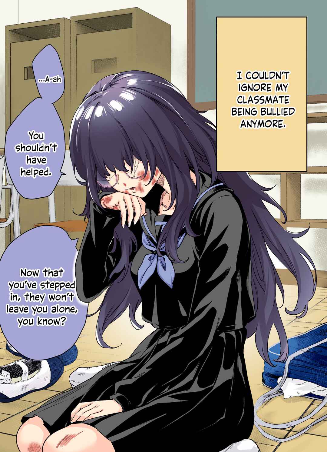 Page 1 Chapter 1 I Thought She Was a Yandere, but Apparently Shes Even Worse (Fan Colored)