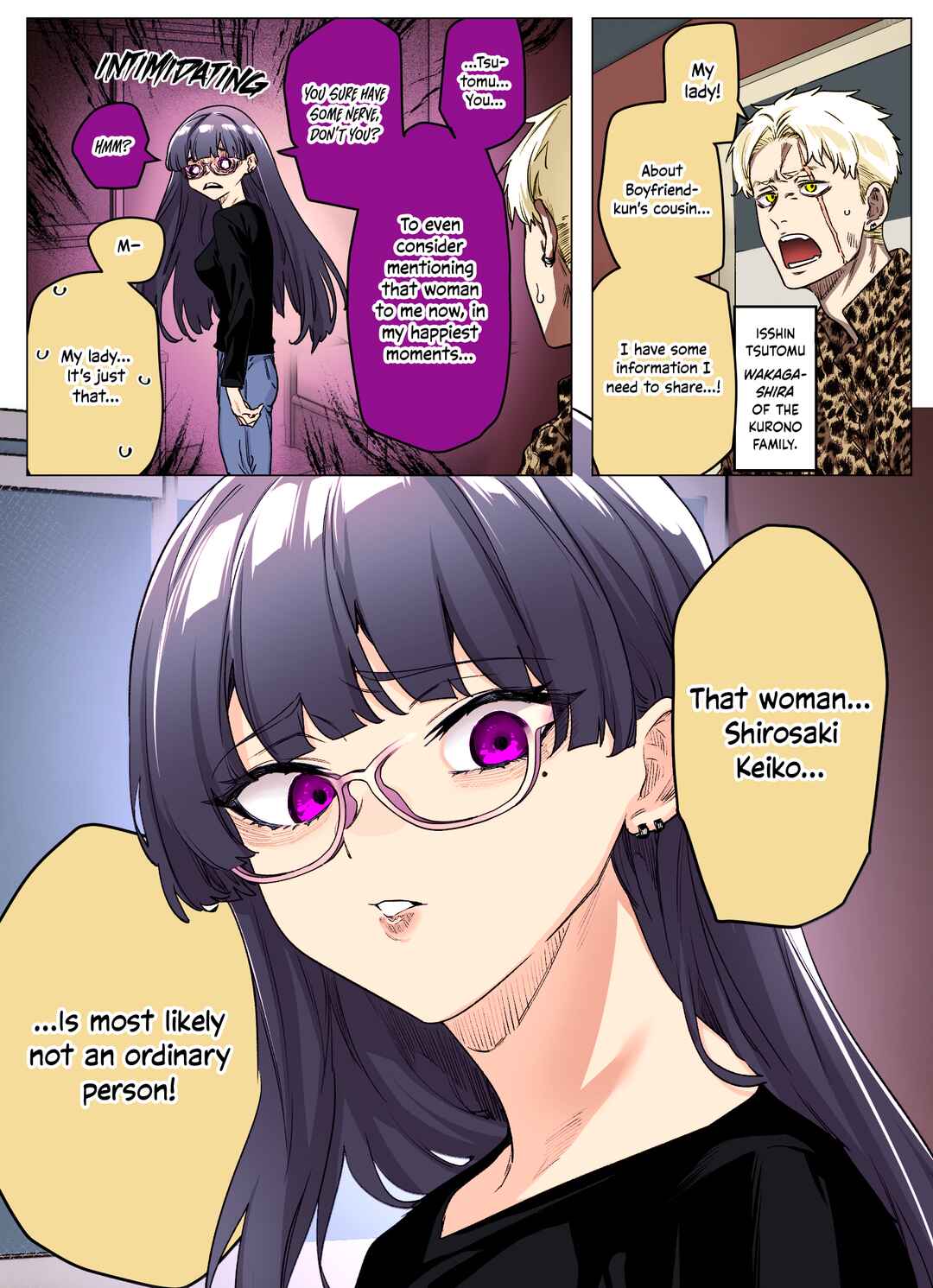 Page 1 Chapter 32 I Thought She Was a Yandere, but Apparently Shes Even Worse (Fan Colored)