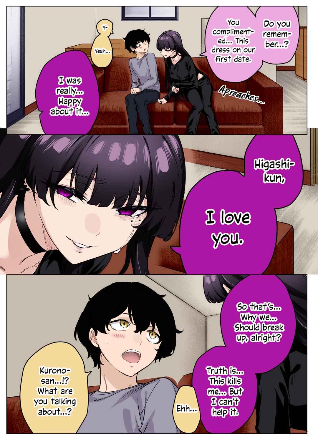 Page 2 Chapter 59 I Thought She Was a Yandere, but Apparently Shes Even Worse (Fan Colored)