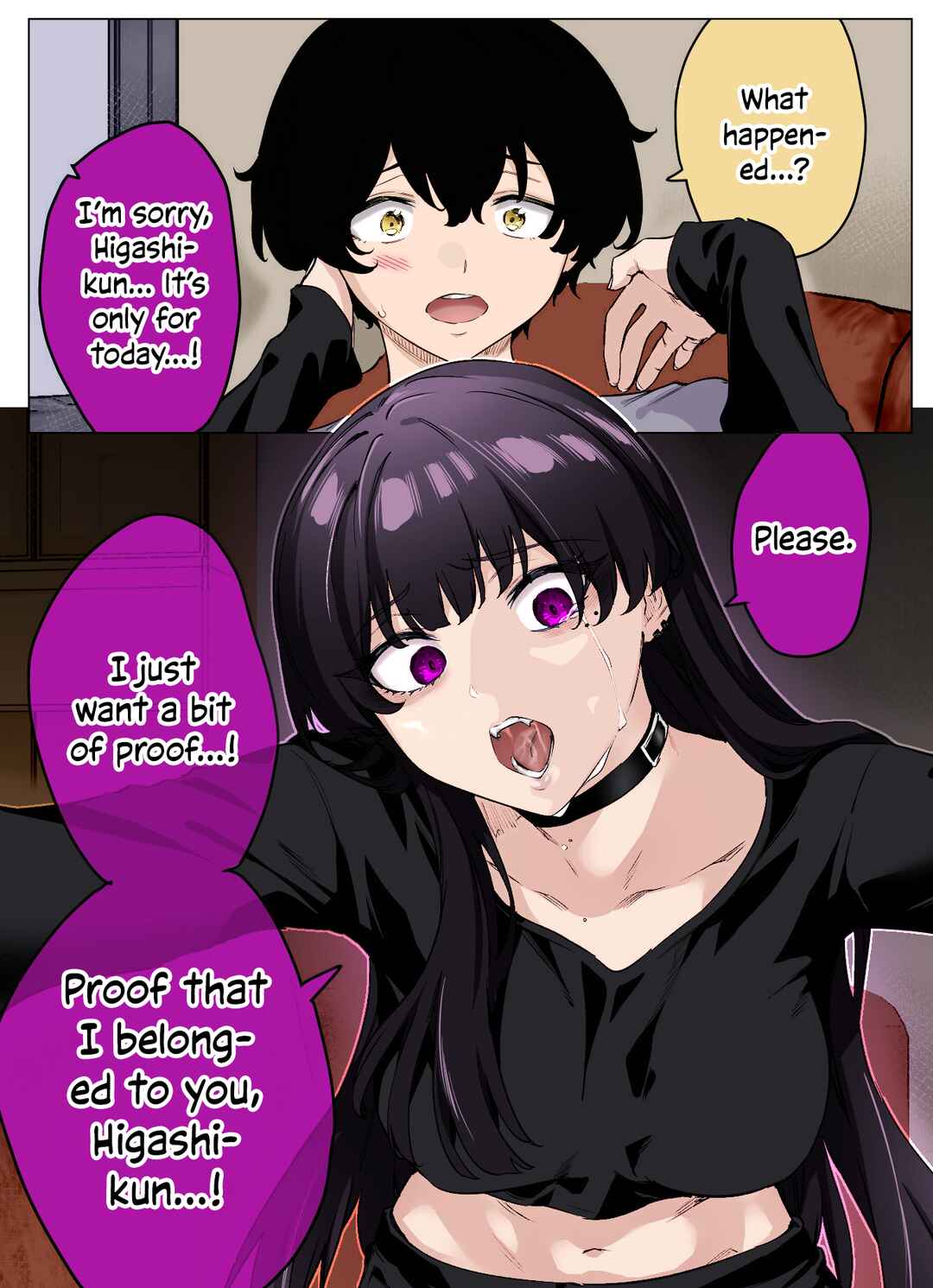 Page 3 Chapter 59 I Thought She Was a Yandere, but Apparently Shes Even Worse (Fan Colored)