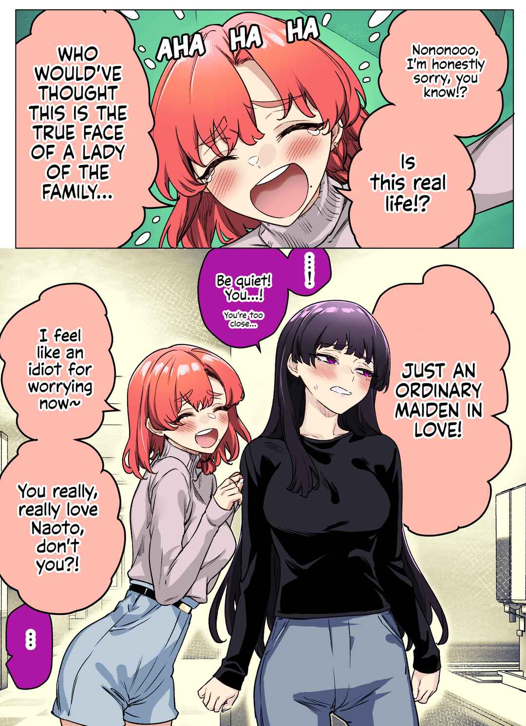Page 1 Chapter 42 I Thought She Was a Yandere, but Apparently Shes Even Worse (Fan Colored)