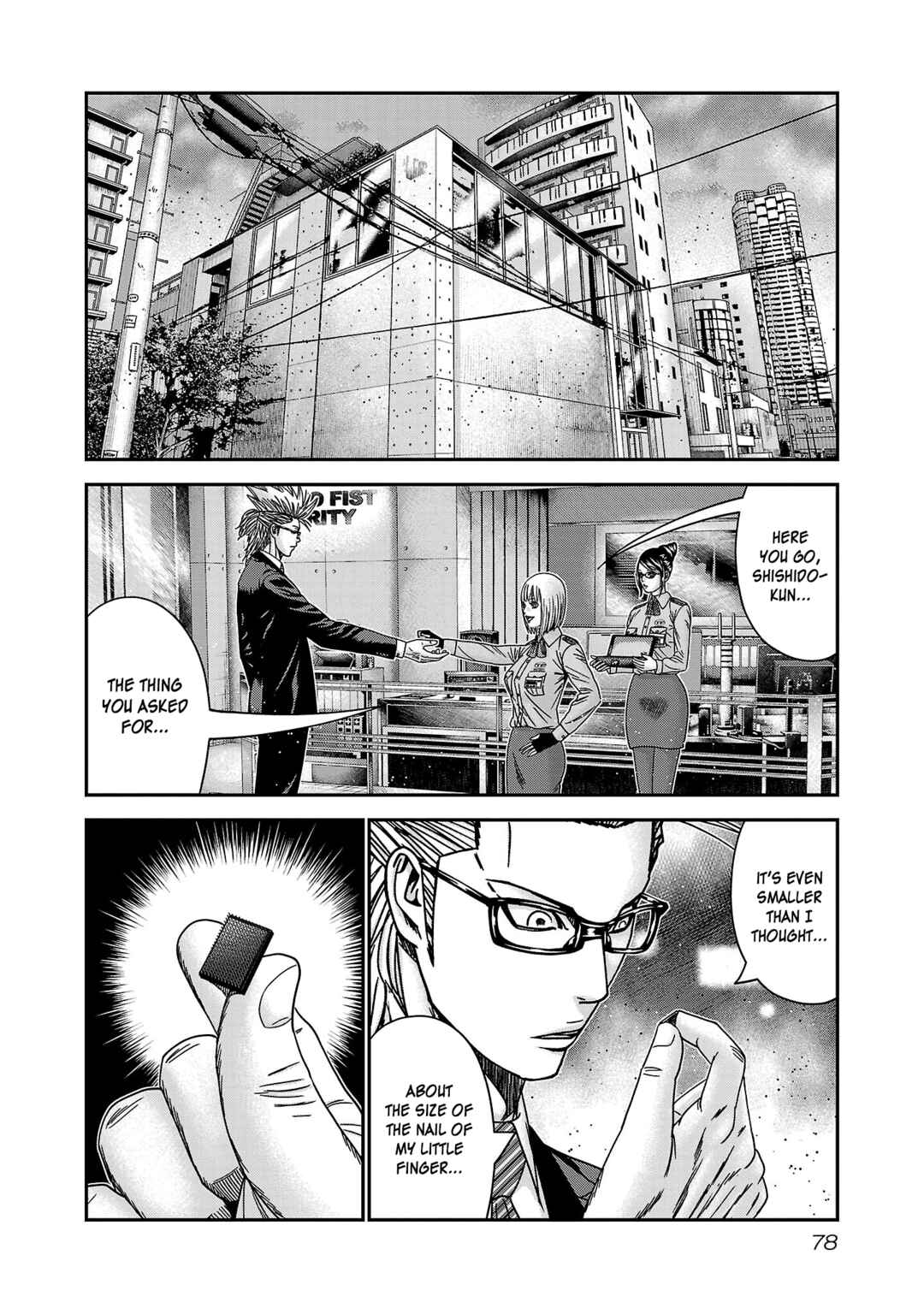 Page 13 Chapter 88 Bouncer -Tokyo Fist-