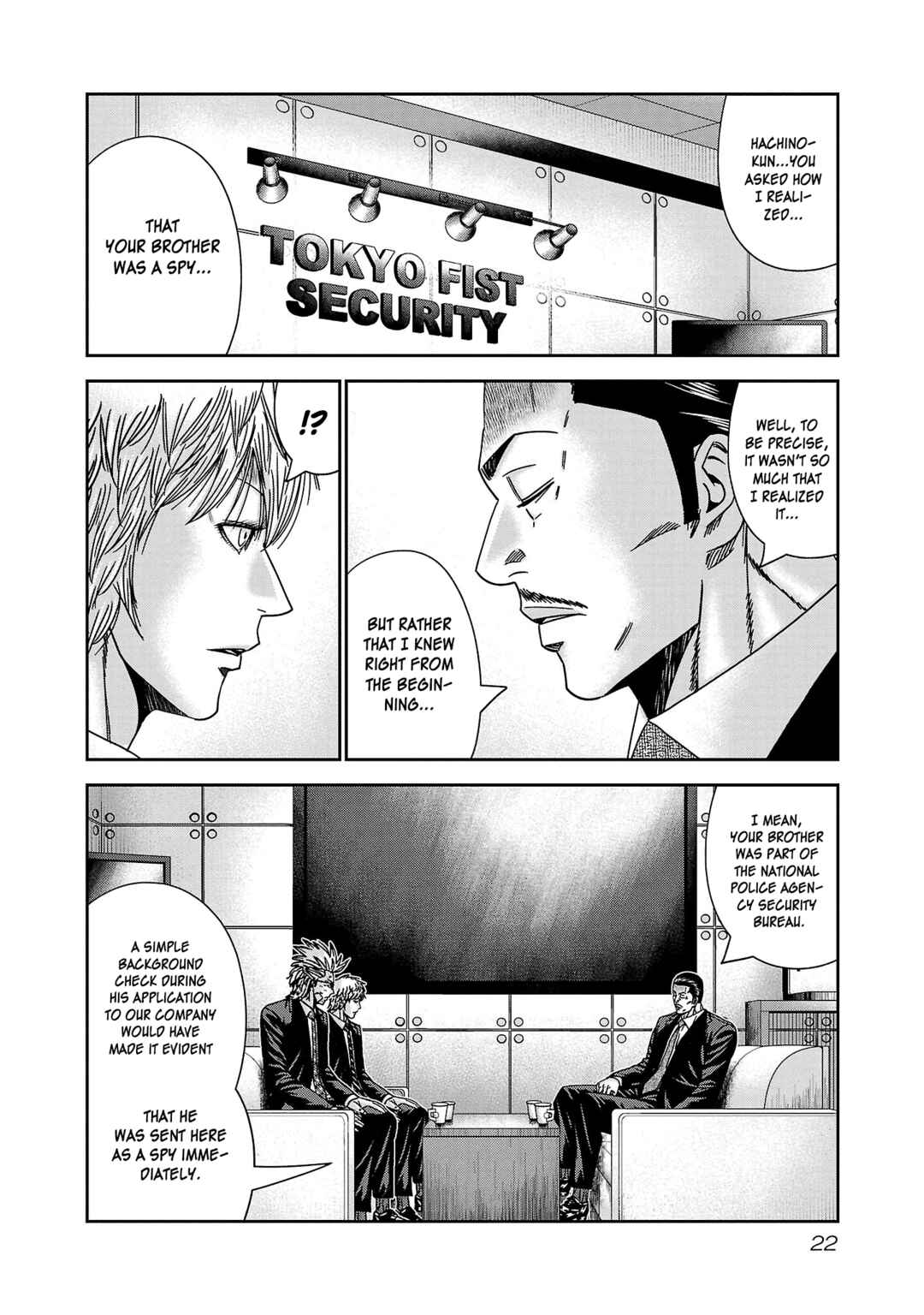 Page 22 Chapter 80 Bouncer -Tokyo Fist-