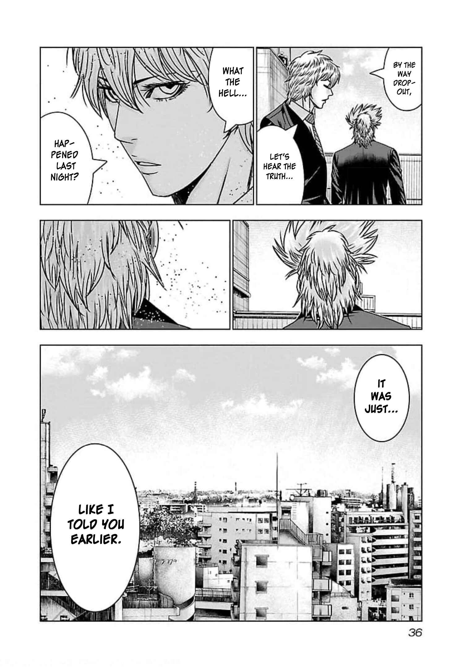 Page 36 Chapter 68 Bouncer -Tokyo Fist-