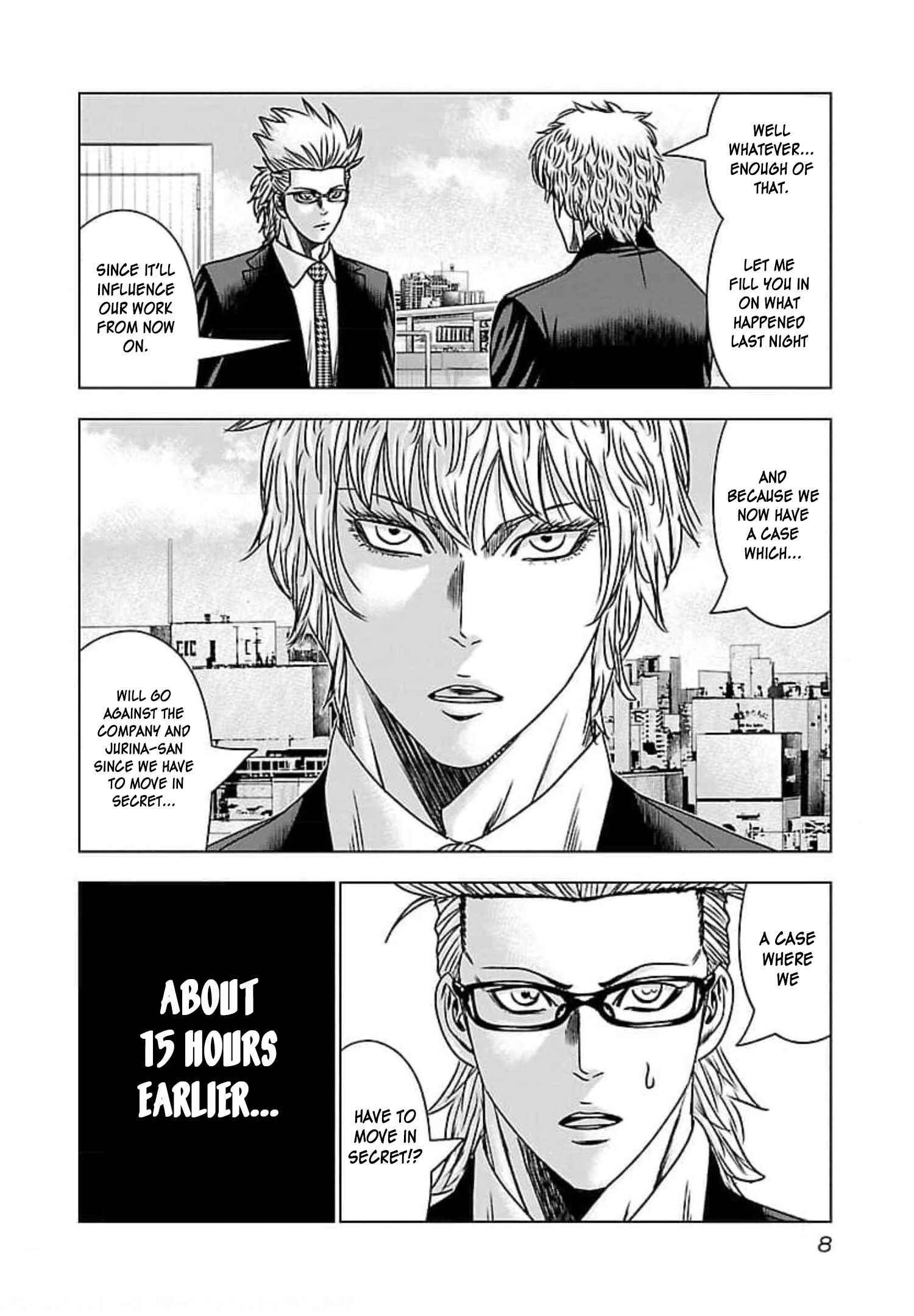 Page 8 Chapter 68 Bouncer -Tokyo Fist-