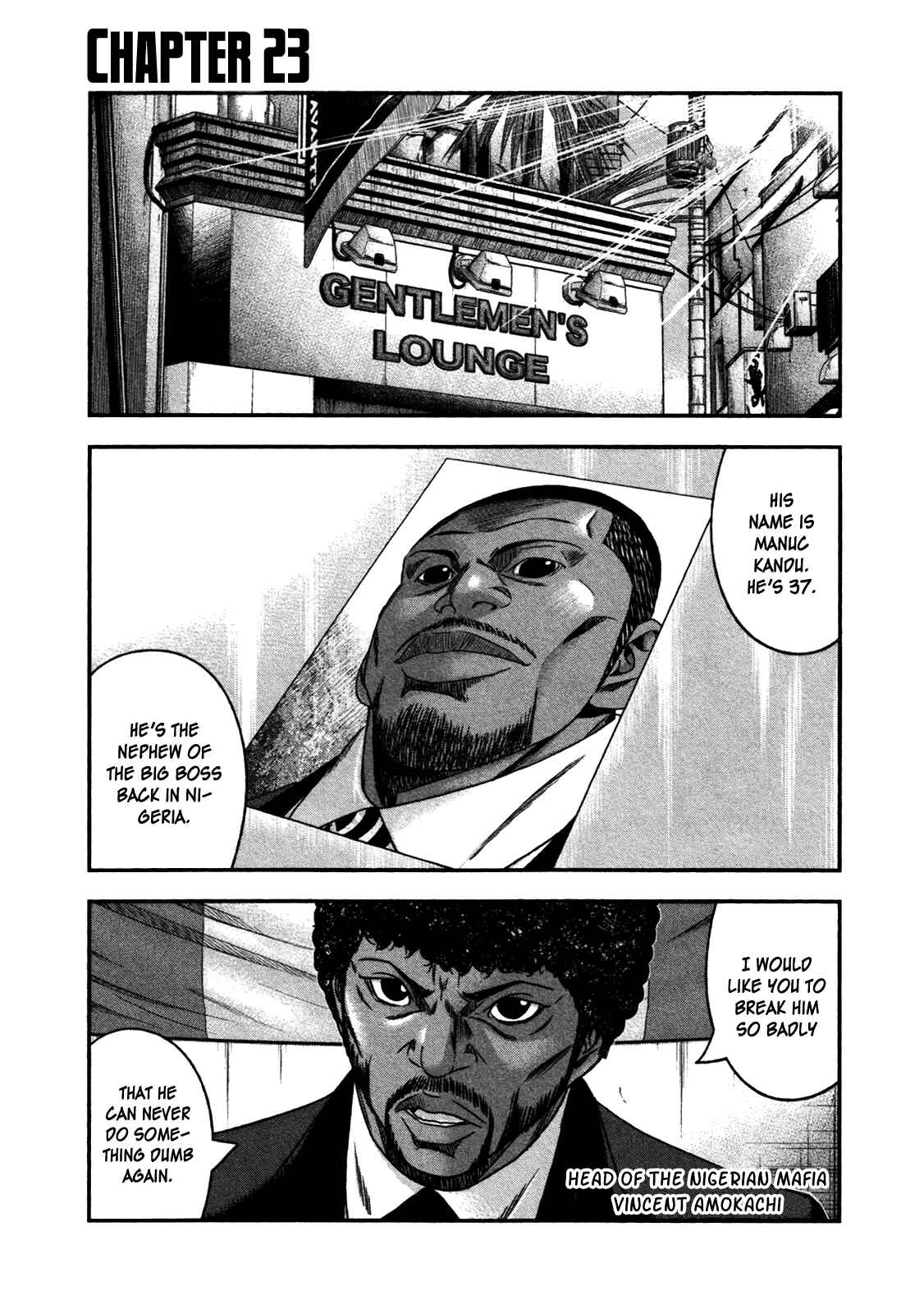 Page 1 Chapter 23 Bouncer -Tokyo Fist-