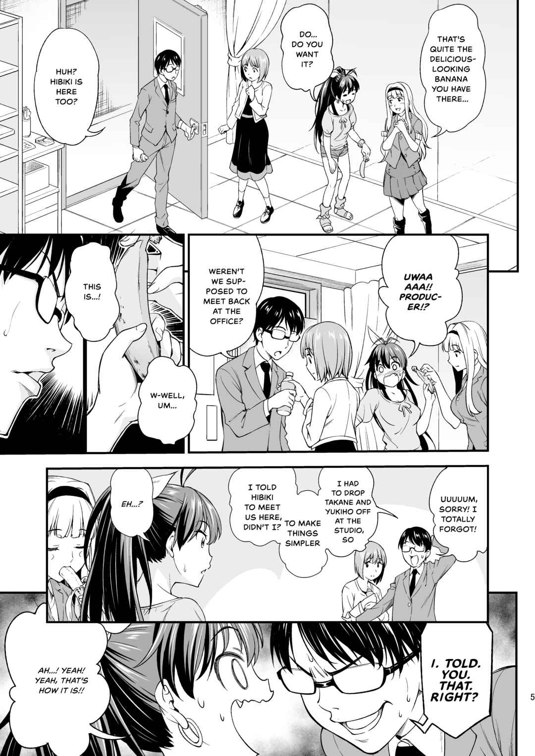 Page 4 Chapter Unknown_2cc0 THE iDOLM@STER - Gin no Pierce Nara Hazureteru (Doujinshi)