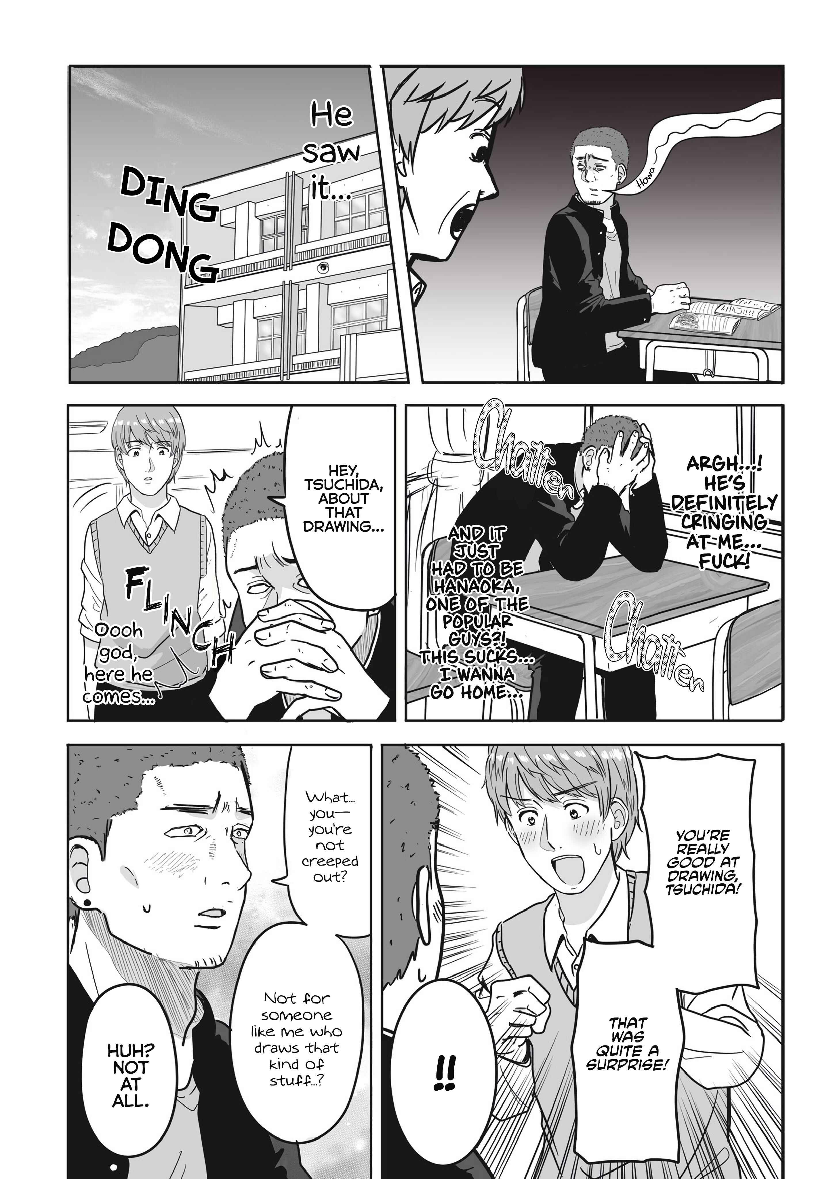 Page 3 Chapter 1 A Guy Who Looks Tough But Draws Cute Stuff