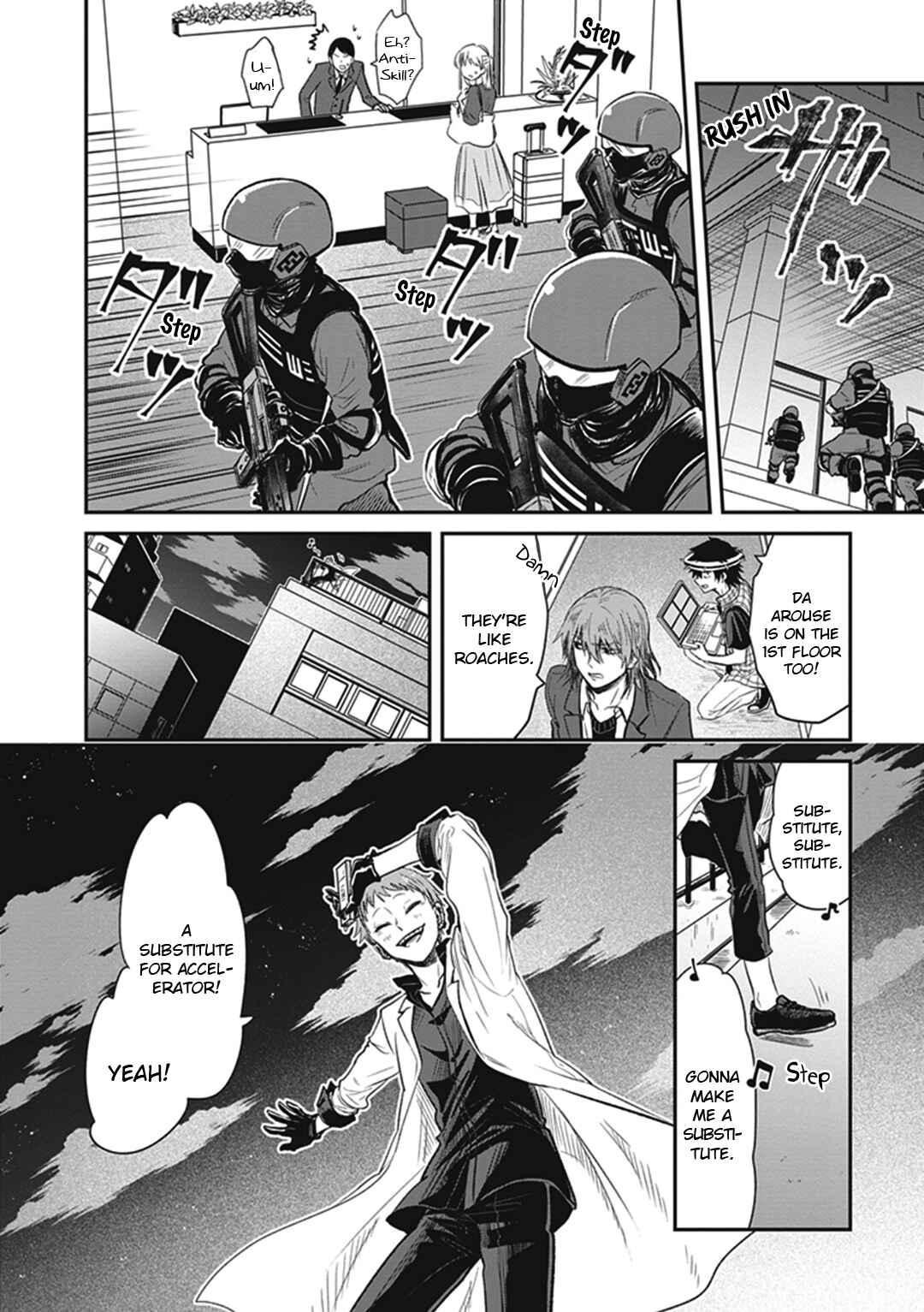 Page 38 Chapter 3 Toaru Majutsu no Index Gaiden - Toaru Kagaku no Dark Matter