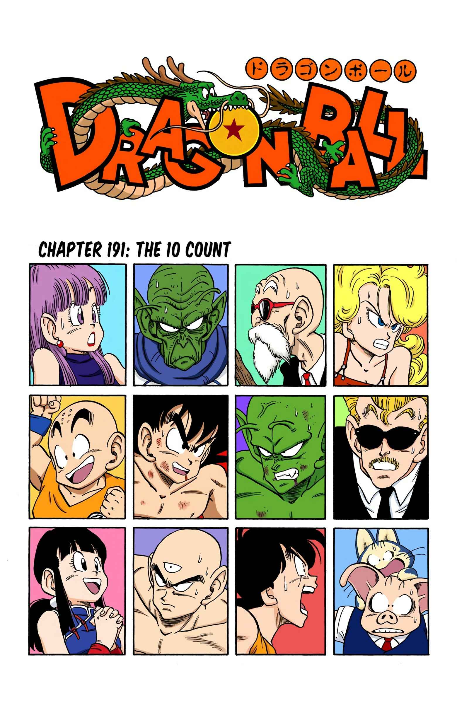Page 1 Chapter 191 Dragon Ball (Official Colored)