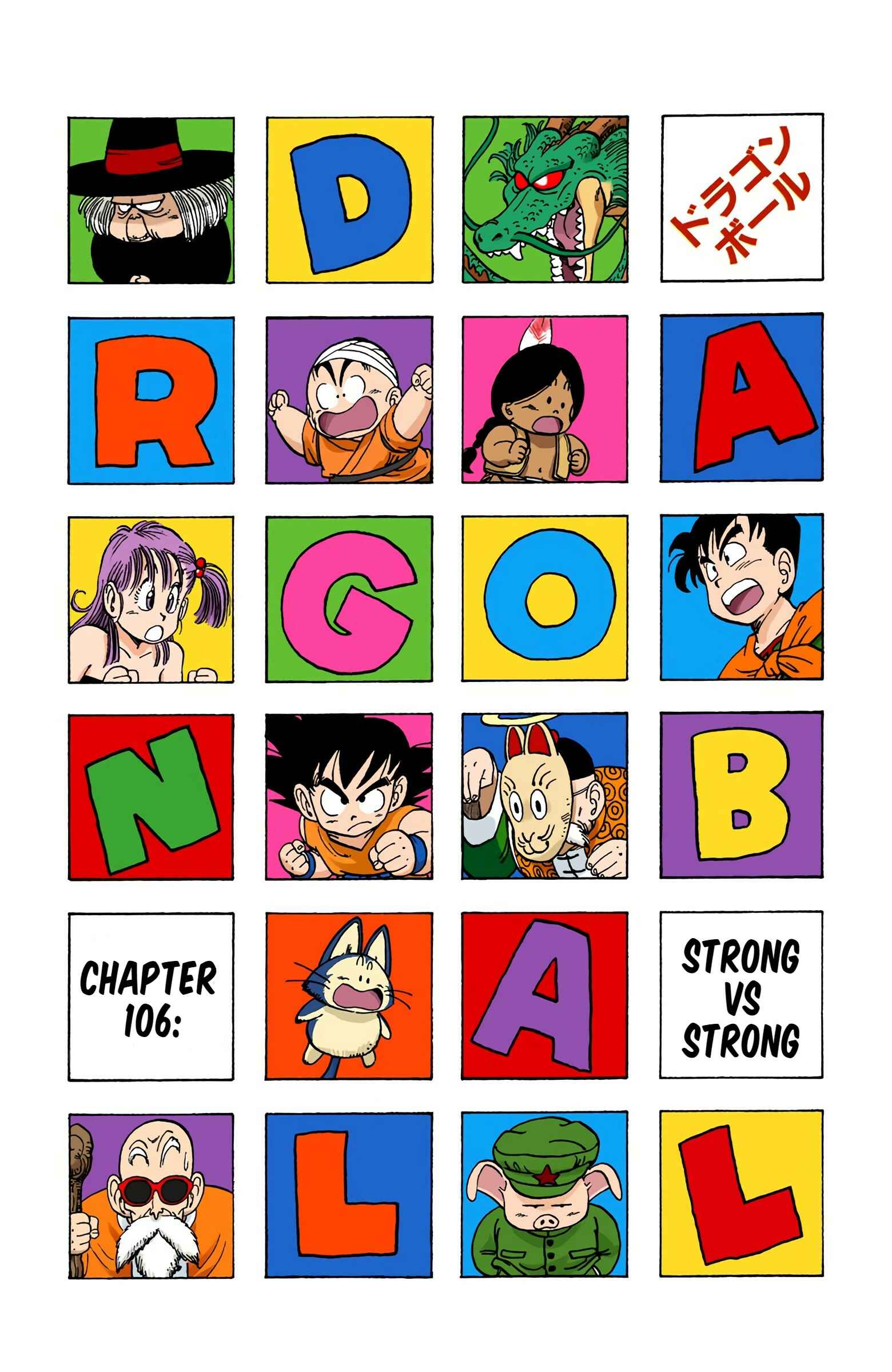 Page 1 Chapter 106 Dragon Ball (Official Colored)