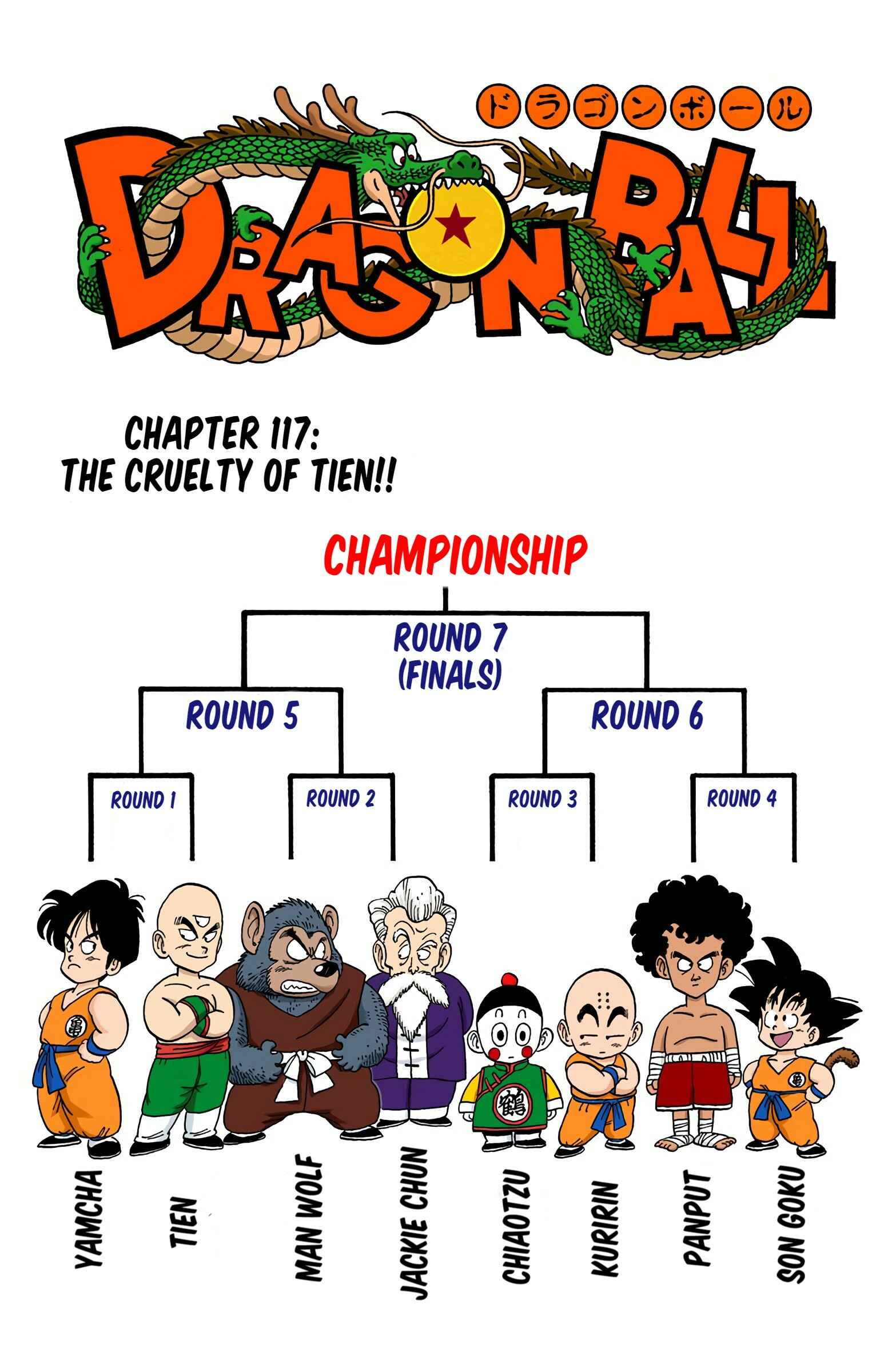 Page 1 Chapter 118 Dragon Ball (Official Colored)