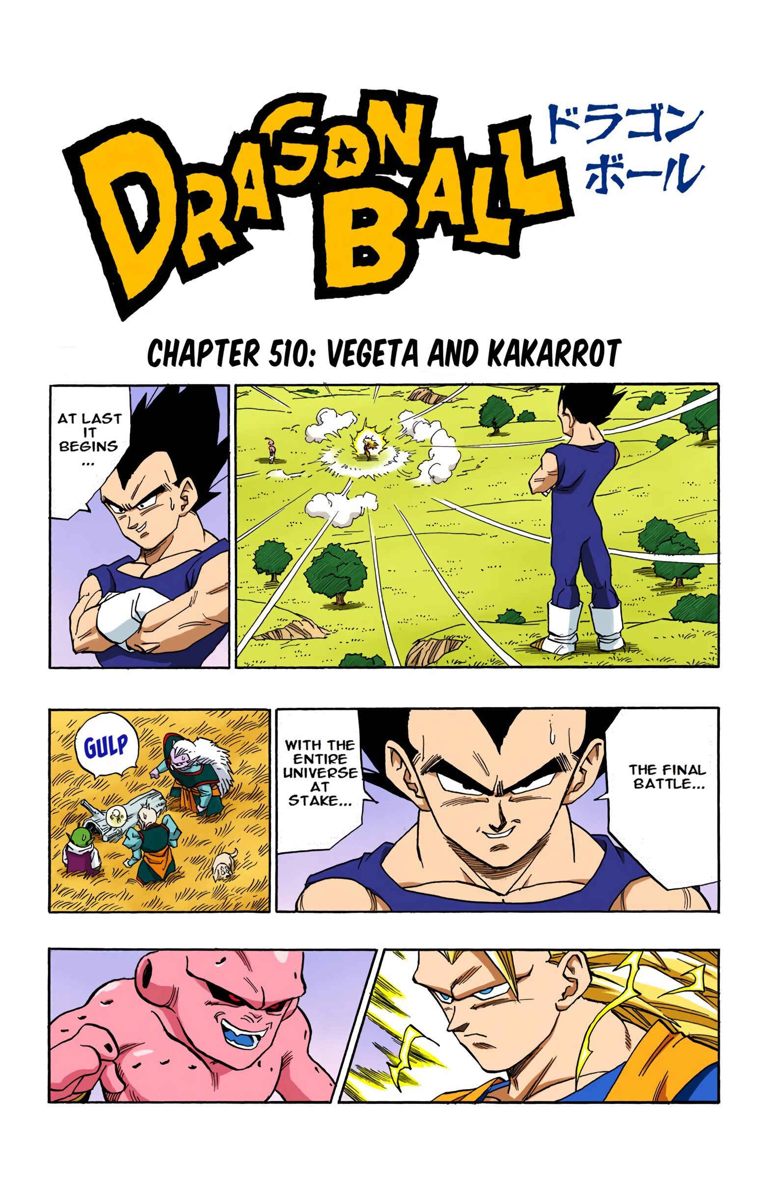 Page 1 Chapter 510 Dragon Ball (Official Colored)