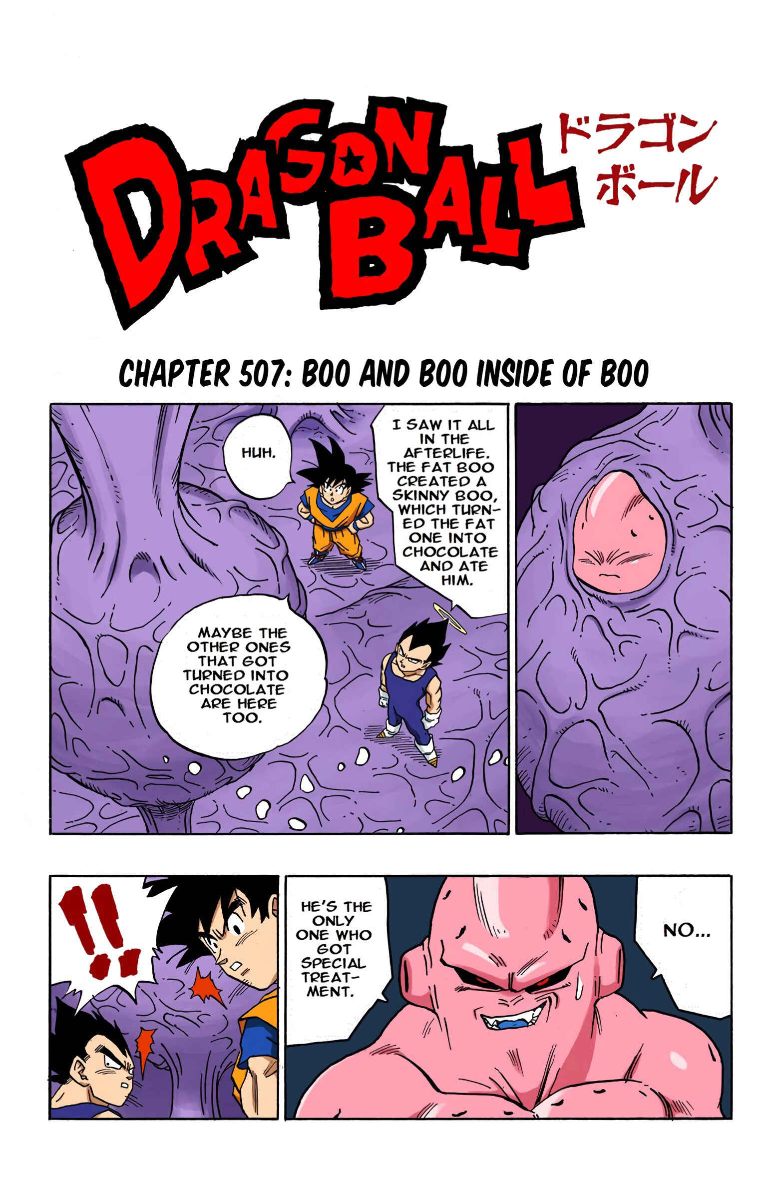 Page 1 Chapter 507 Dragon Ball (Official Colored)