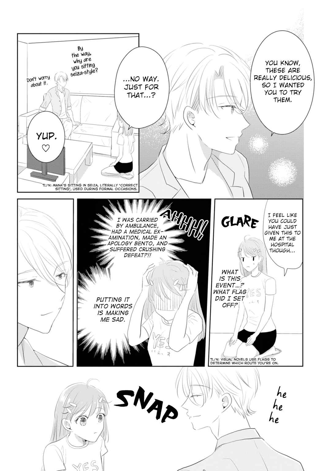 Page 8 Chapter 3 Shinkei Naikai to Otome Gamer