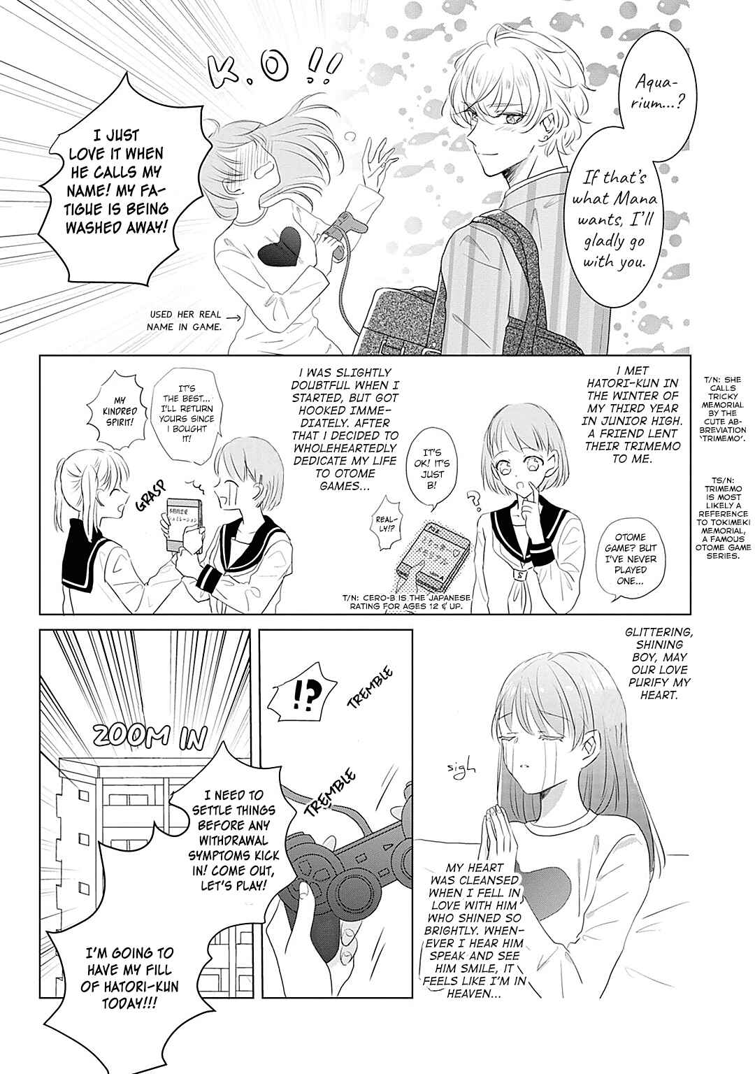Page 10 Chapter 1 Shinkei Naikai to Otome Gamer