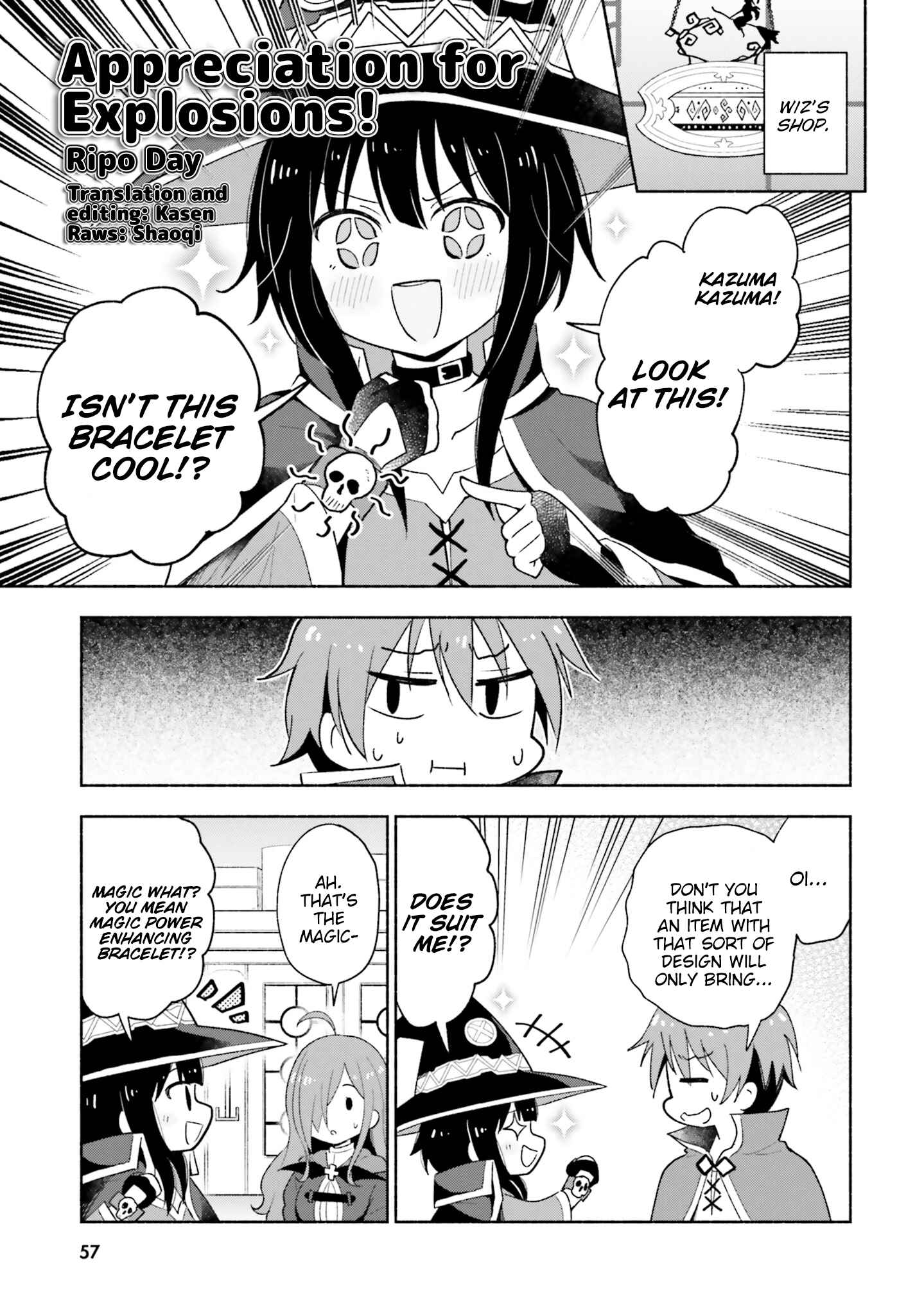 Page 1 Chapter 5 Kono Subarashii Sekai ni Shukufuku wo! Megumin Anthology