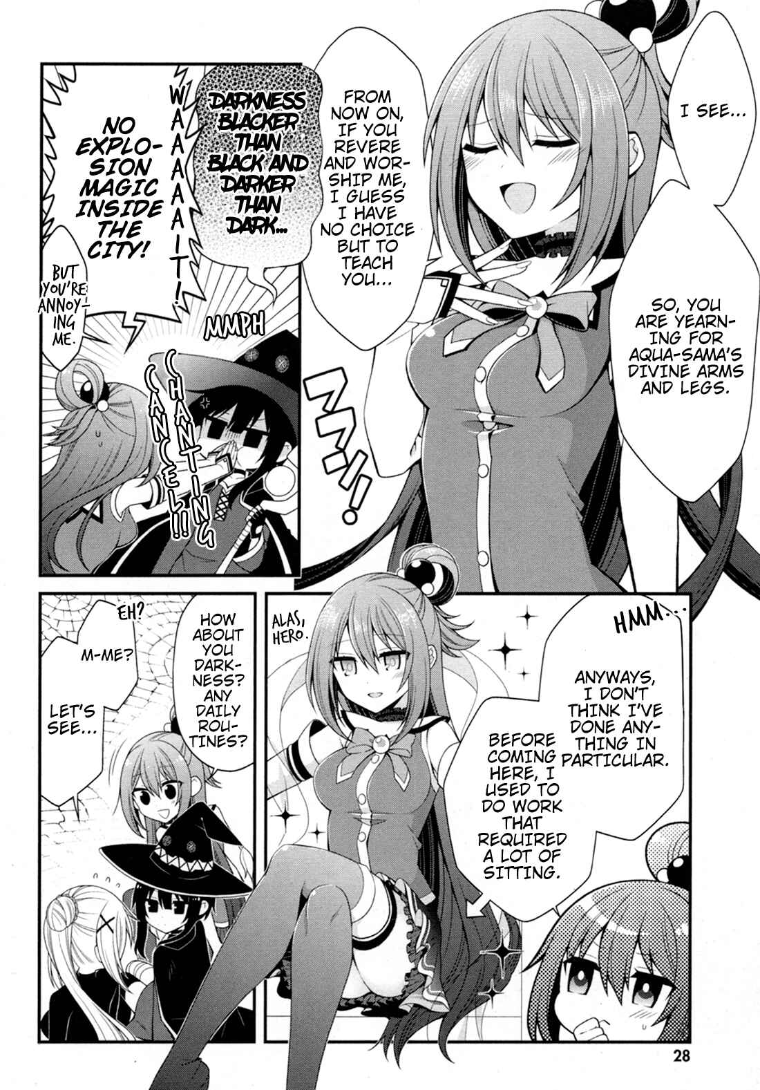 Page 4 Chapter 3 Kono Subarashii Sekai ni Shukufuku wo! Megumin Anthology