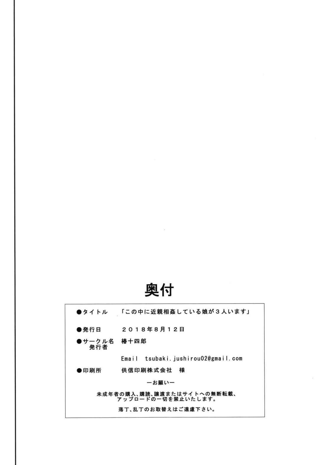 Page 30 Chapter 1 Kono Naka ni Kinshin Soukan Shiteiru Musume ga Sannin Imasu